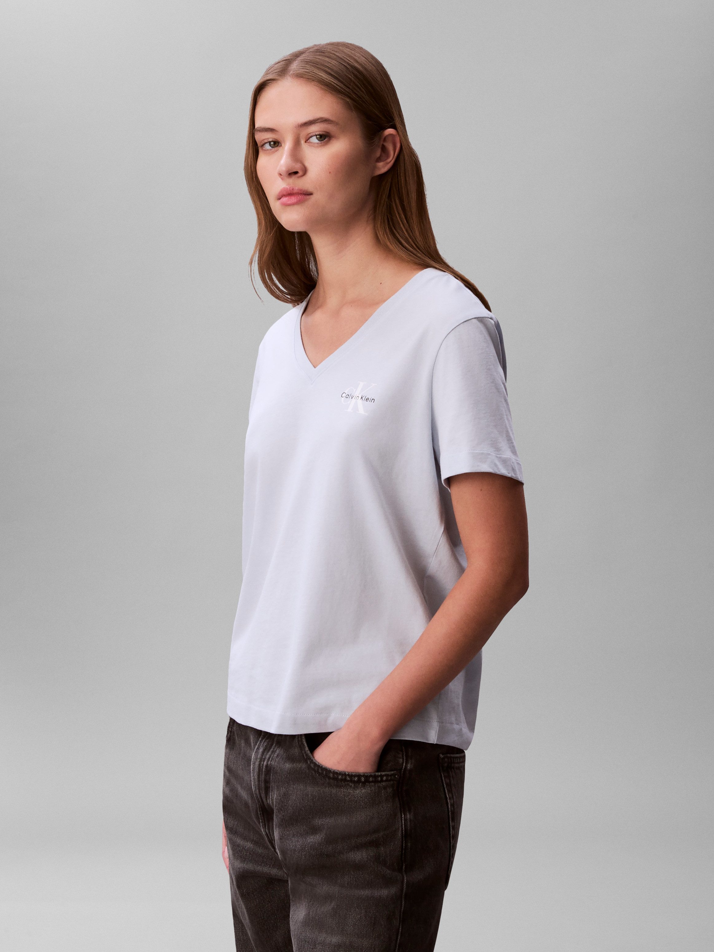 Calvin Klein Jeans T-Shirt MONOLOGO VNK 2PACK TEE (Packung, 2-tlg., 2er-Pack), Logoschriftzug