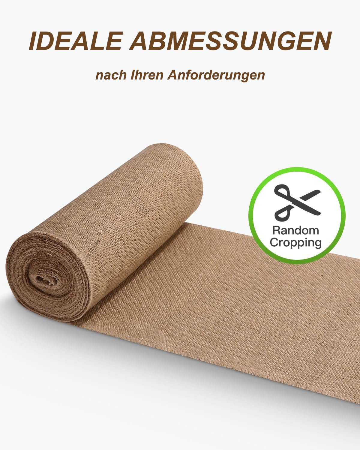 SinLaw Tischdecke Jute Tischläufer, Rolle Jute günstig online kaufen