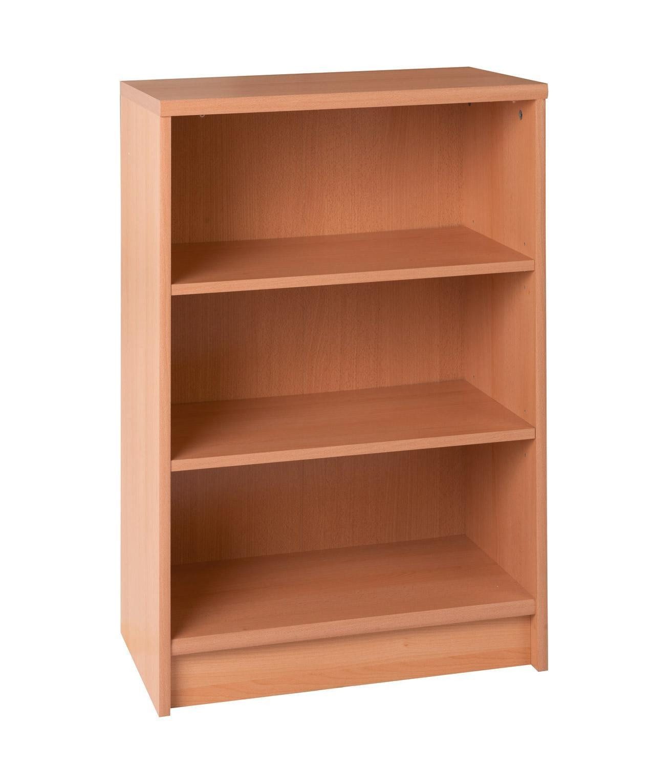 Regal OPTIMUS, B 54 cm, H 86 cm, Buchedekor, 2 höhenverstellbare Einlegeböden