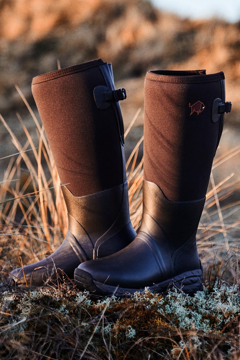 Gateway1 Damen Gummistiefel Woodwalker Lady 17'' 4mm Gummistiefel Stoßdämpfend, Wärmeisolation