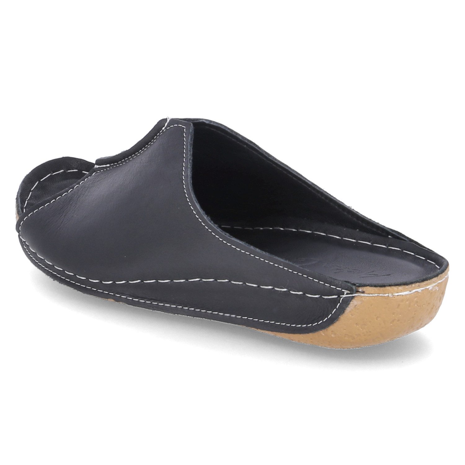 Andrea Conti Andrea Conti 0027423-002 SCHWARZ Damen Glattleder schwarz Pantolette