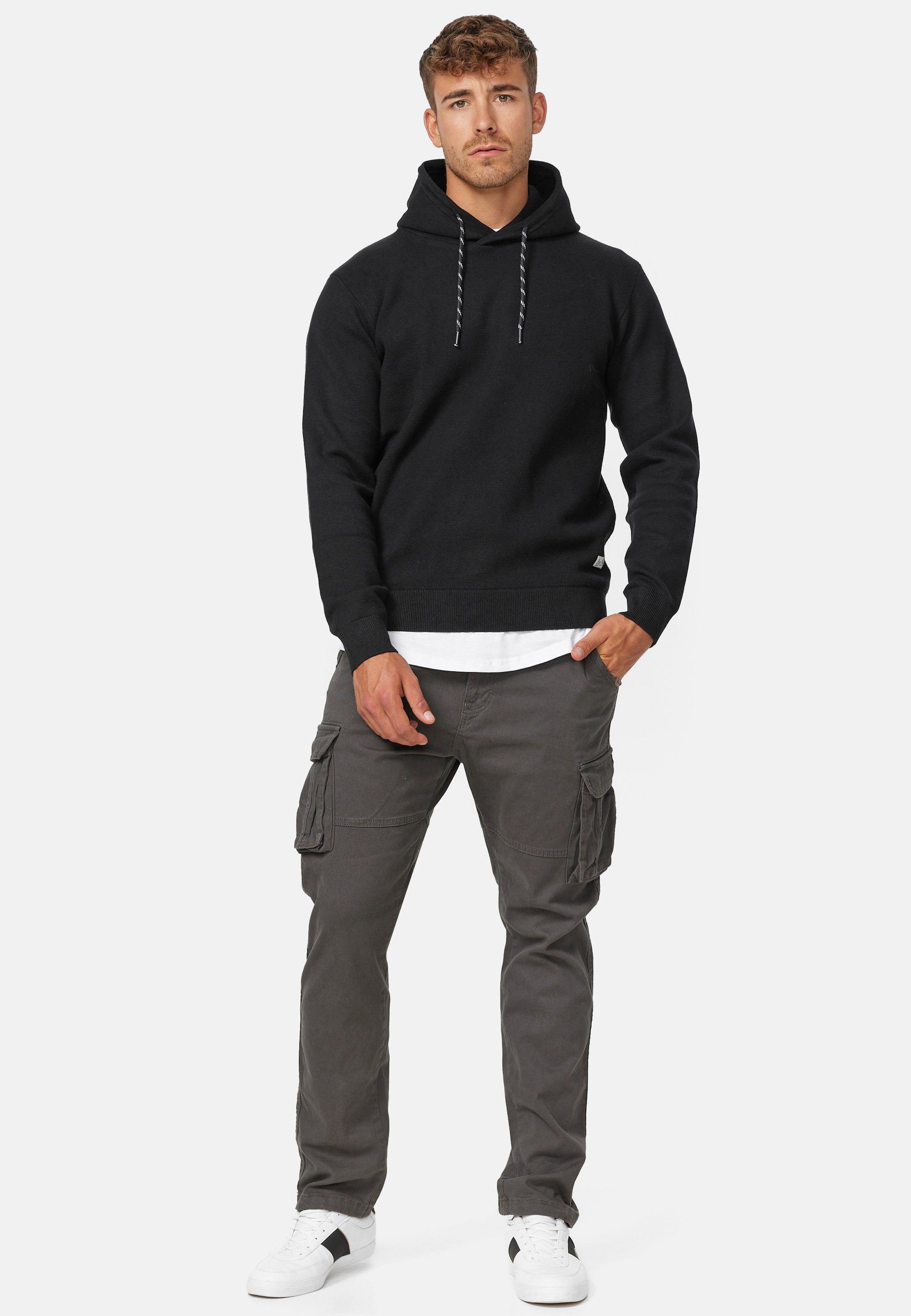 Indicode Hoodie Herren Longview Sweatshirt Kapuze Herrenhoodie günstig online kaufen