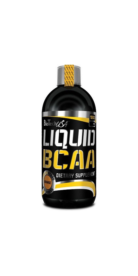 Biotech USA BioTech Liquid BCAA 1000ml - Orange Flüssigkeit, 1000 ml, Flüssigkeit
