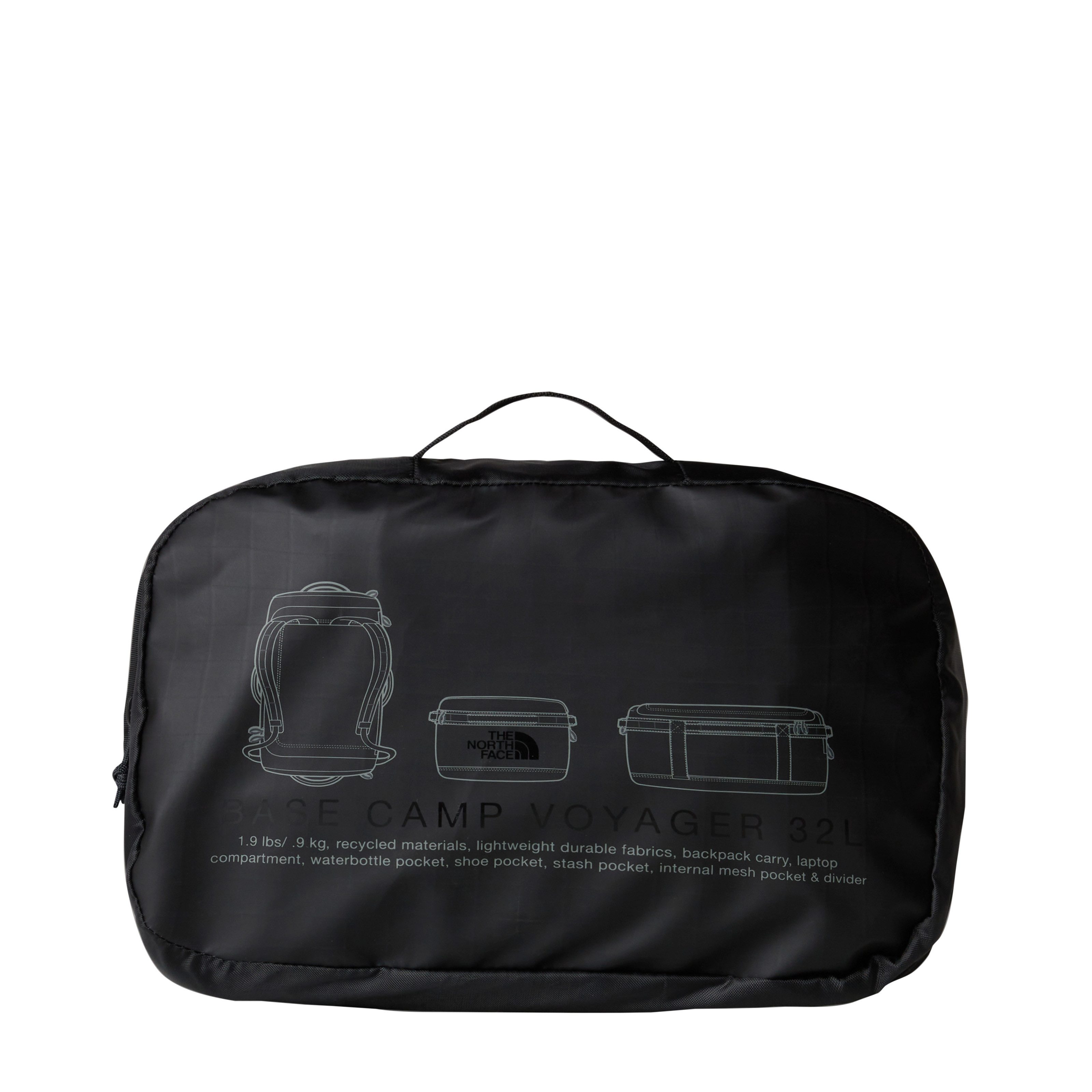 The North Face Sporttasche BASE CAMP VOYAGER DUFFEL 32L (1-tlg), mit mehrer günstig online kaufen