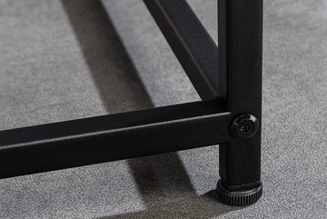 riess-ambiente Couchtisch DURA STEEL 50cm schwarz (Set, 2-St), Wohnzimmer · Metall · eckig · Modern Design