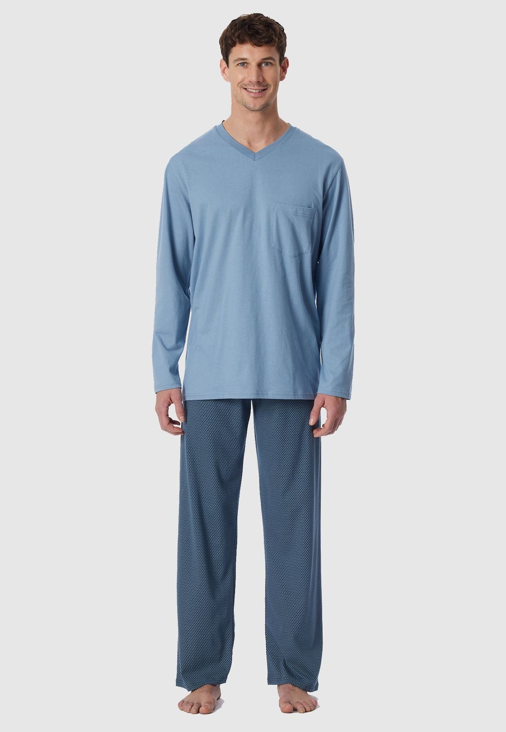 Schiesser Pyjama Comfort Essentials (Set, 2 günstig online kaufen