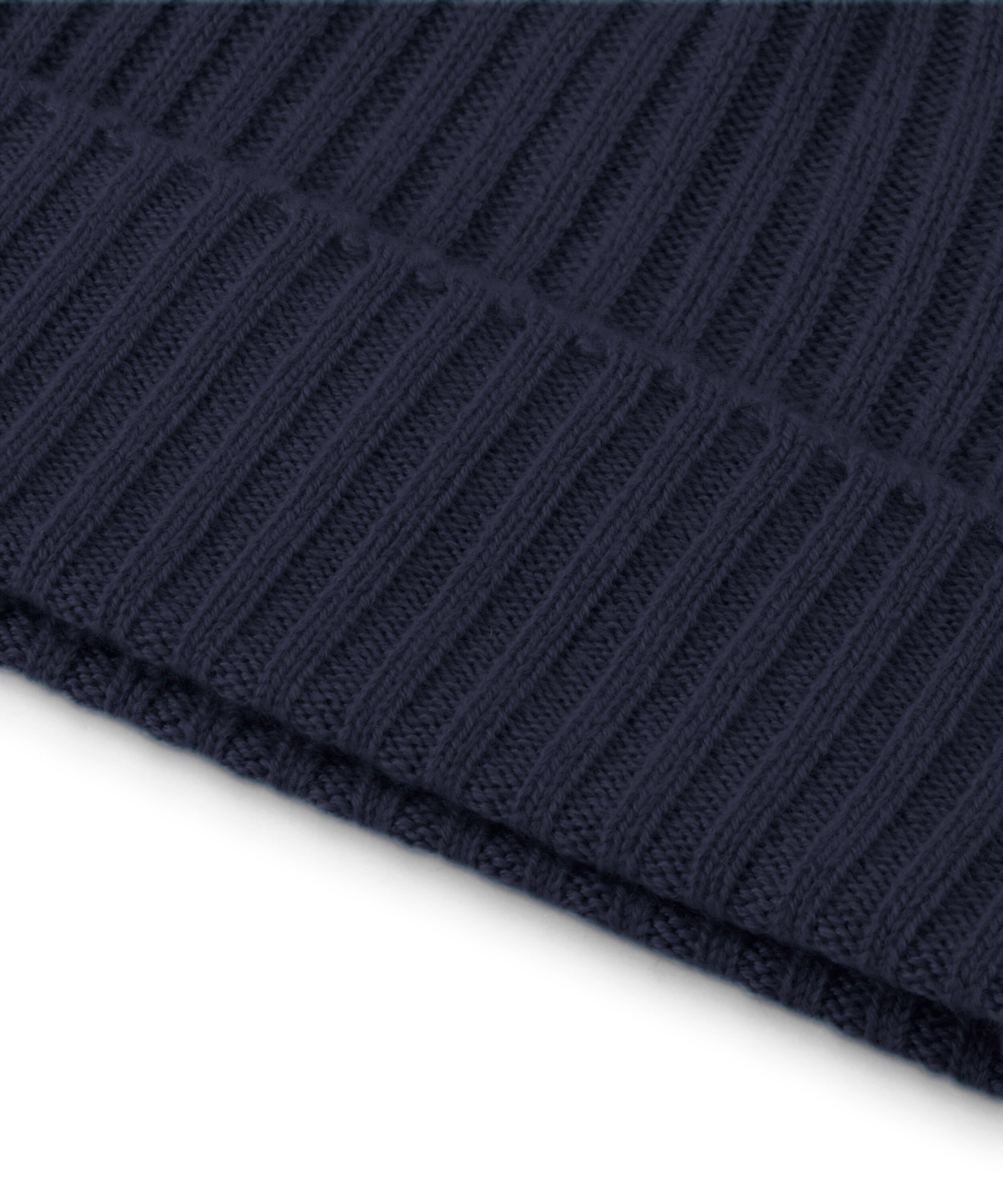 Strickmütze (1-St) Kaschmir space blue (6116) reinem FALKE aus