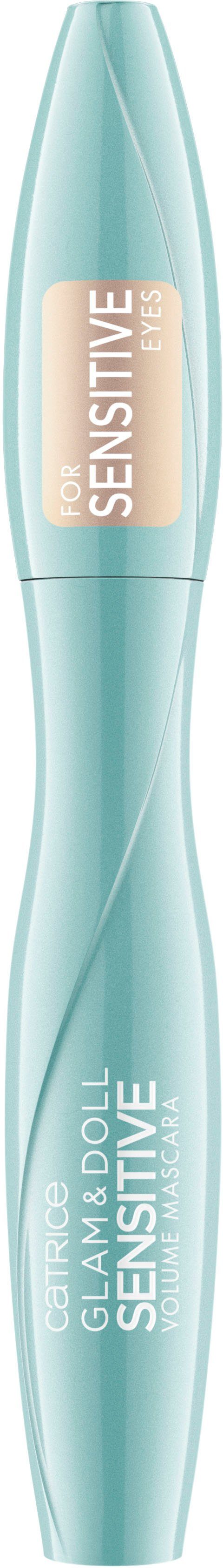 Catrice Mascara Glam & Doll Sensitive Volume, 3-tlg., mit präziser Bürste
