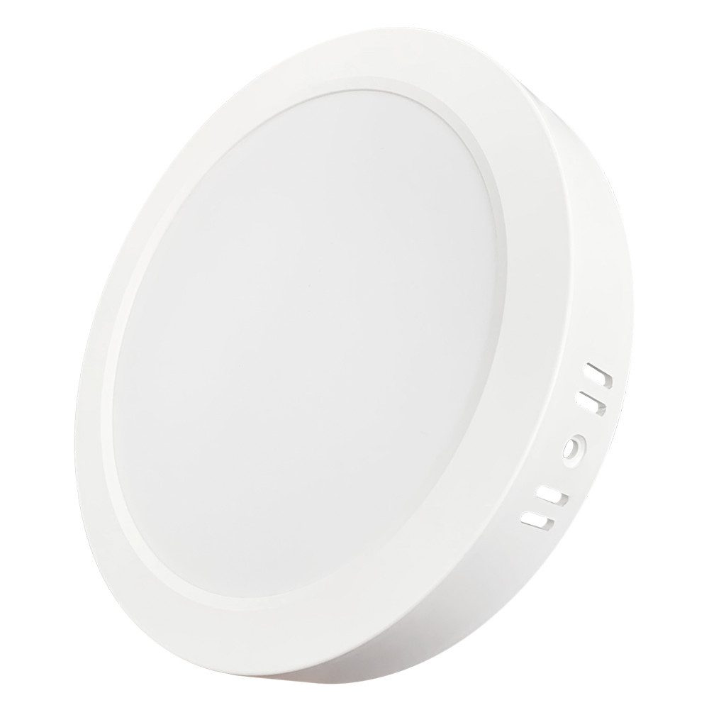 LUXULA Aufbauleuchte LUXULA LED Deckenleuchte 12 W CCT einstellbar Weiß, Farbwechsler
