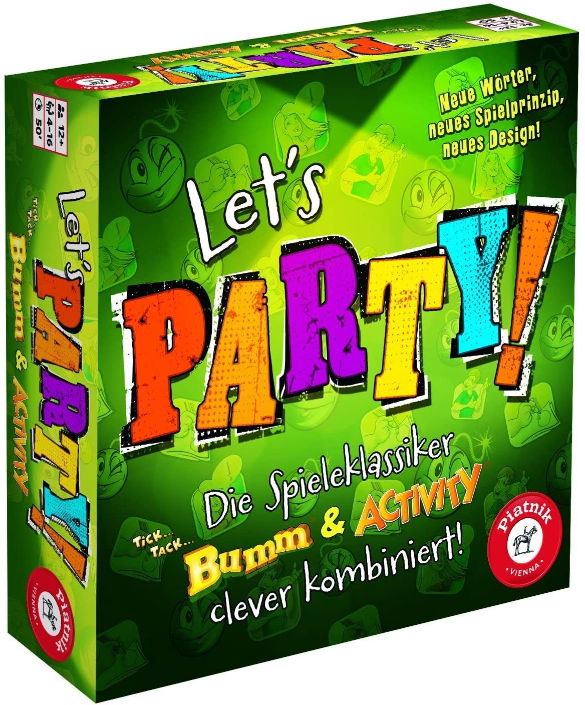 Piatnik Spiel Activity - Let's Party, Brettspiel