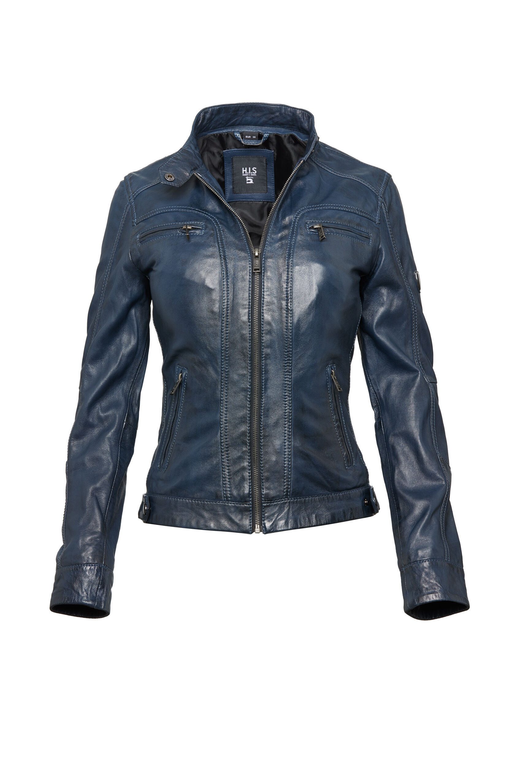 H.I.S Lederjacke (1-St) aus weichem Leder günstig online kaufen