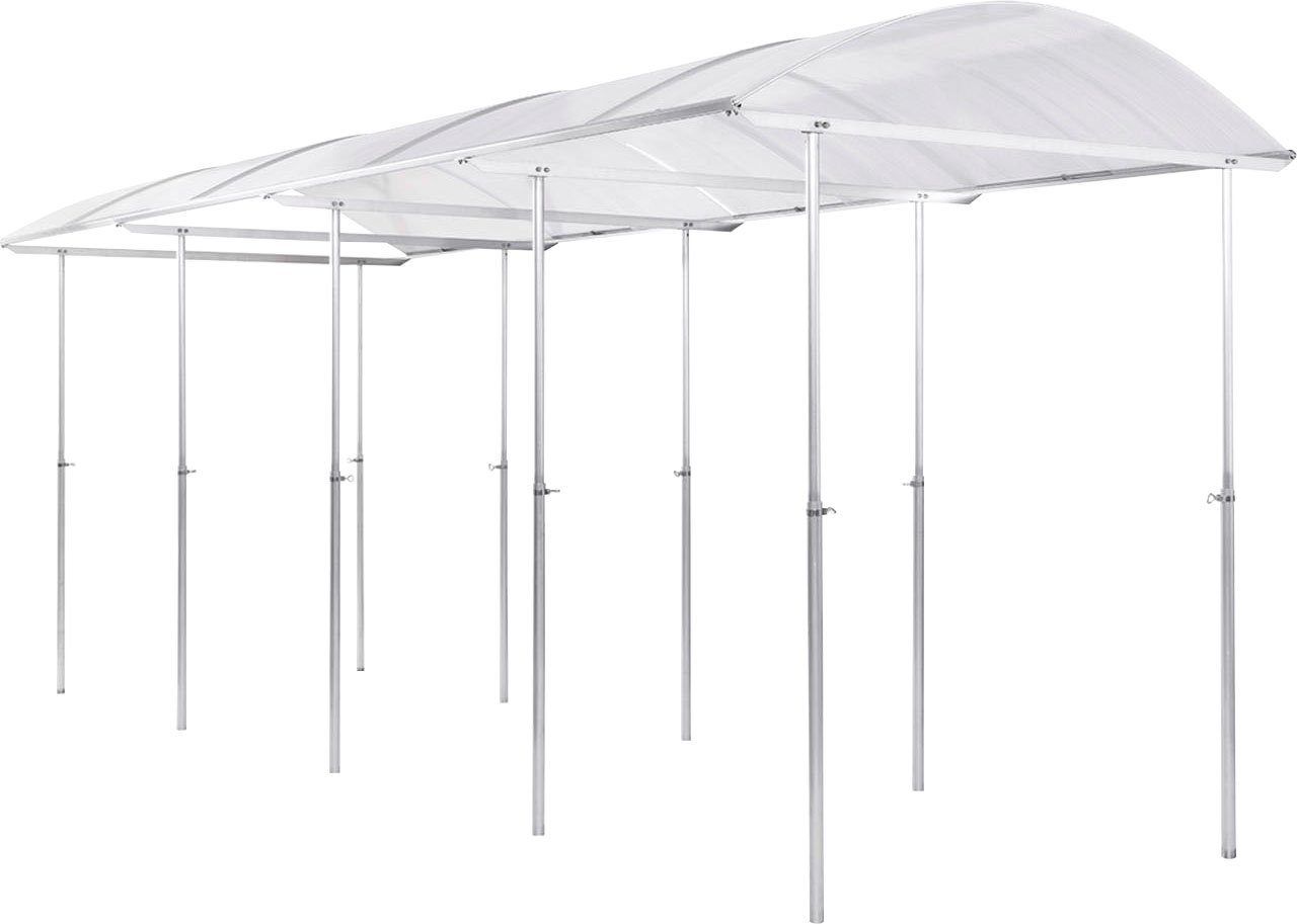 Beckmann Pflanzenschutzdach Modell 2, BxTxH: 150 x 400 x 180 cm, höhenverstellbar 80-180 cm