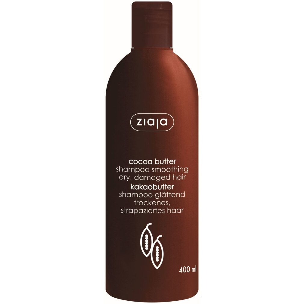 Ziaja Trockenshampoo Smoothing Shampoo for Dry and Damaged Hair Cocoa Butter 400ml