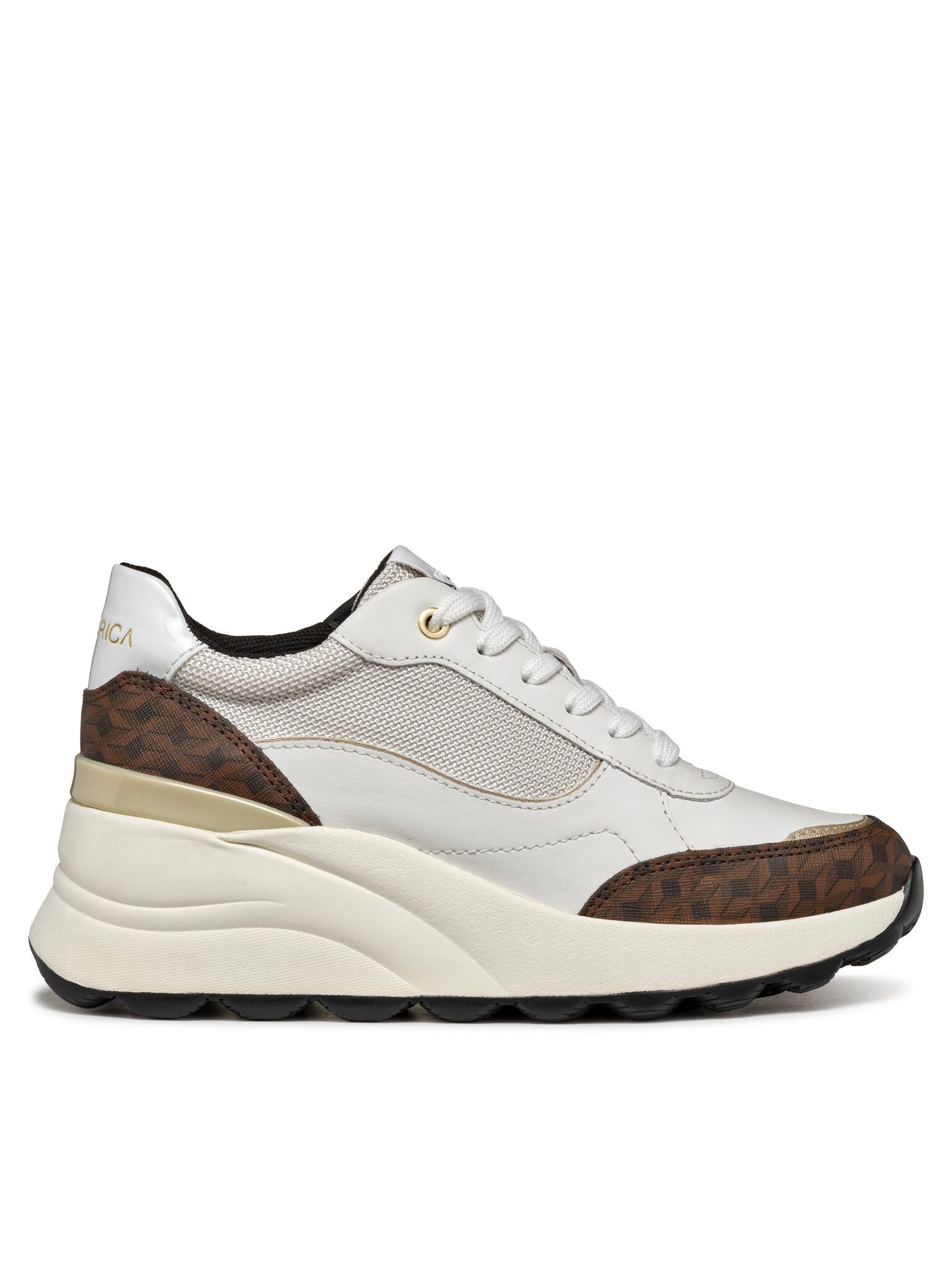 Geox Sneakers D Spherica Ec13 D45WAA 085AS C1352 Weiß Sneaker