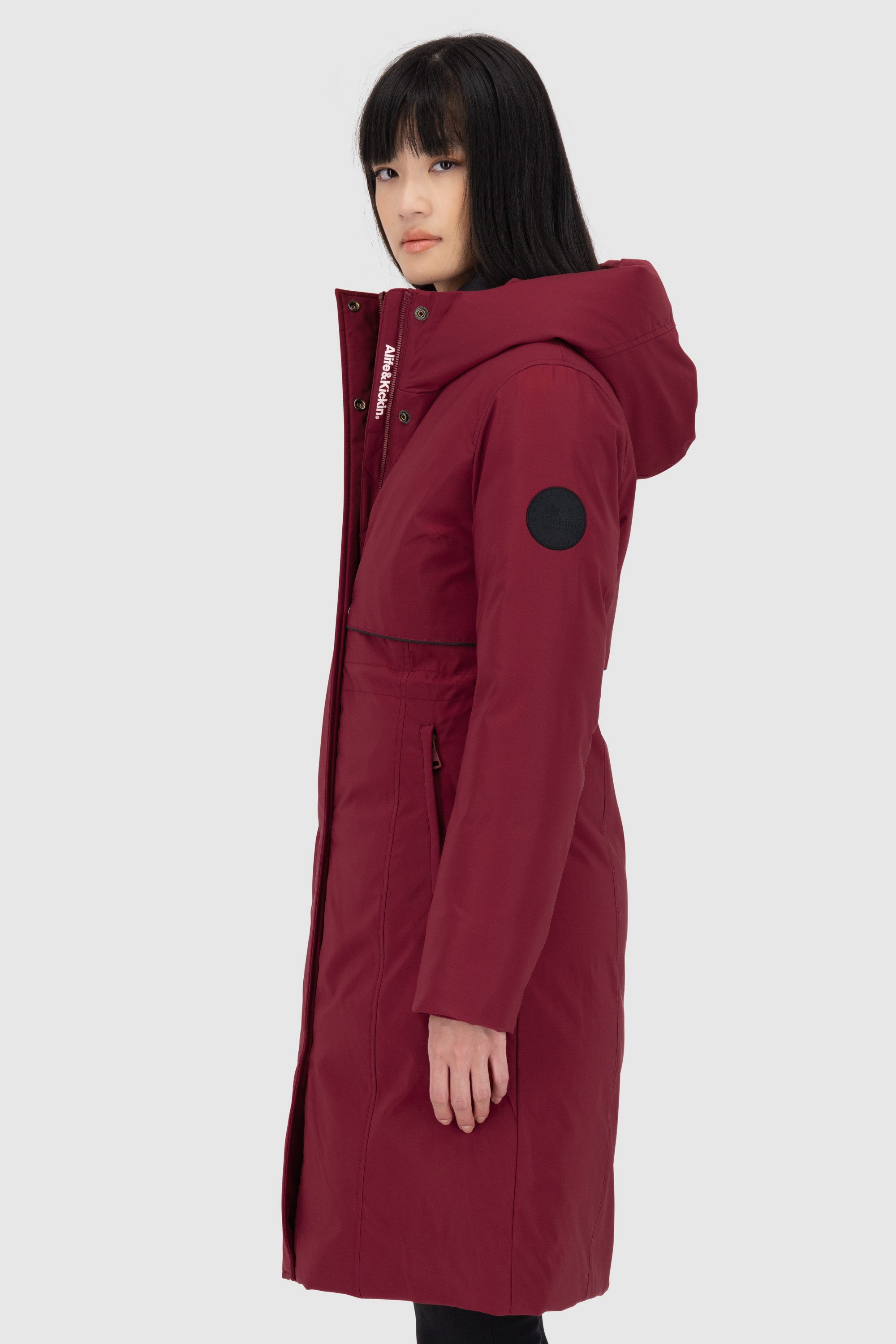 Alife & Kickin Steppjacke Damen CarsynAK A Steppjacke, Winterjacke, gefütterte Jacke Wintermantel mit regulierbarem Taillen- Kordelzug und Kapuze
