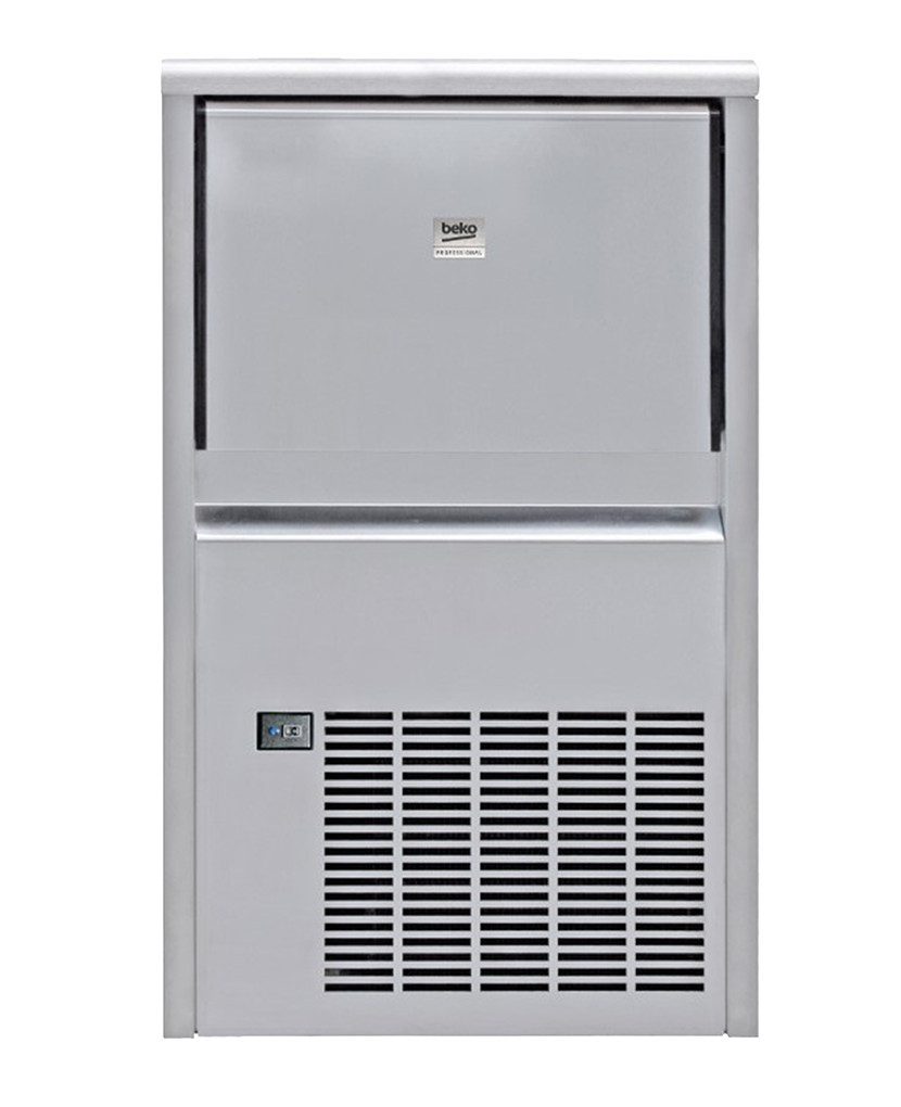 BEKO Elektrischer Eiswürfelbereiter ADN 108 BP, Produziert kristallklare Gourmet-Eiswürfel
