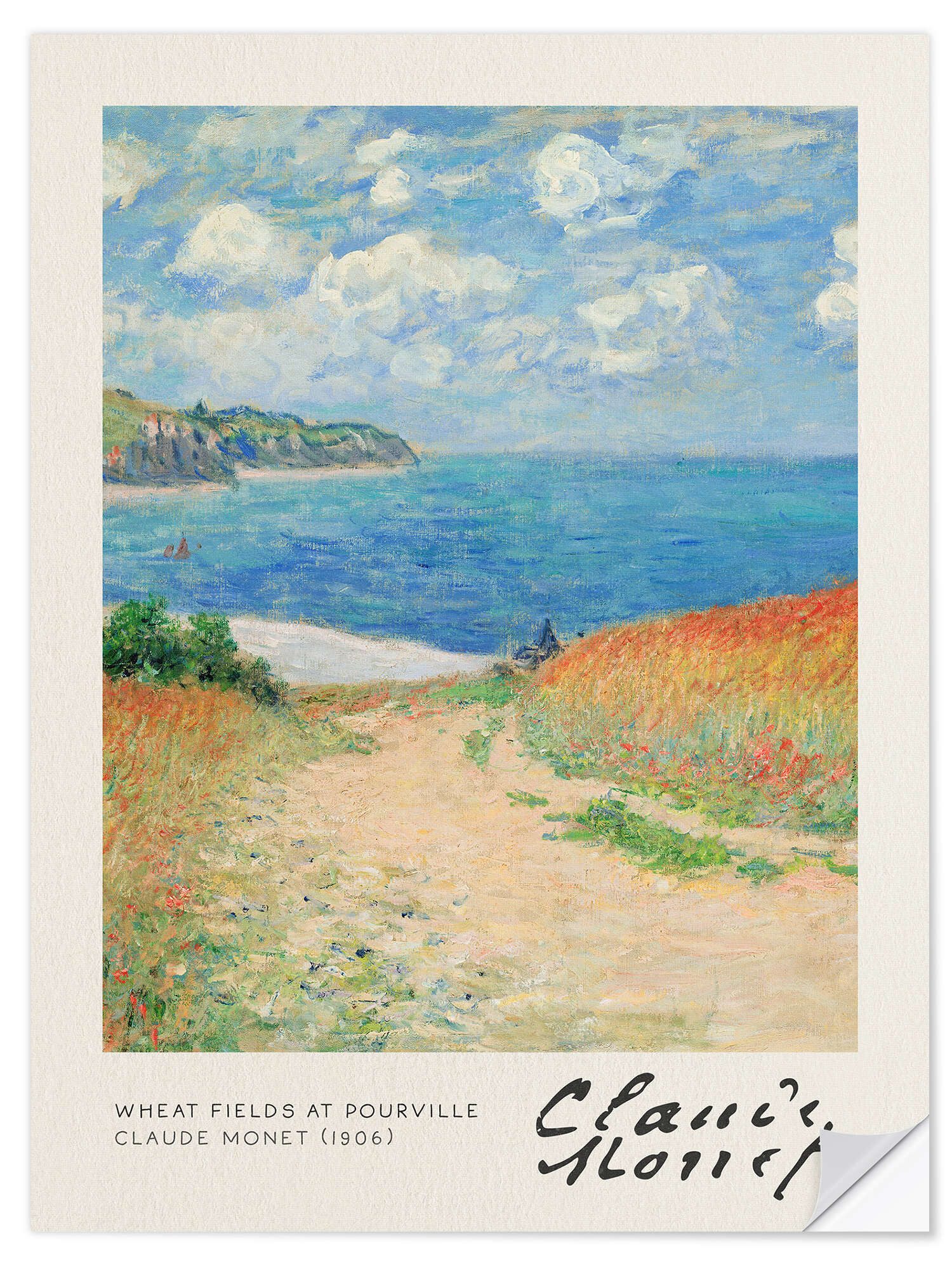 Wandfolie Claude Monet