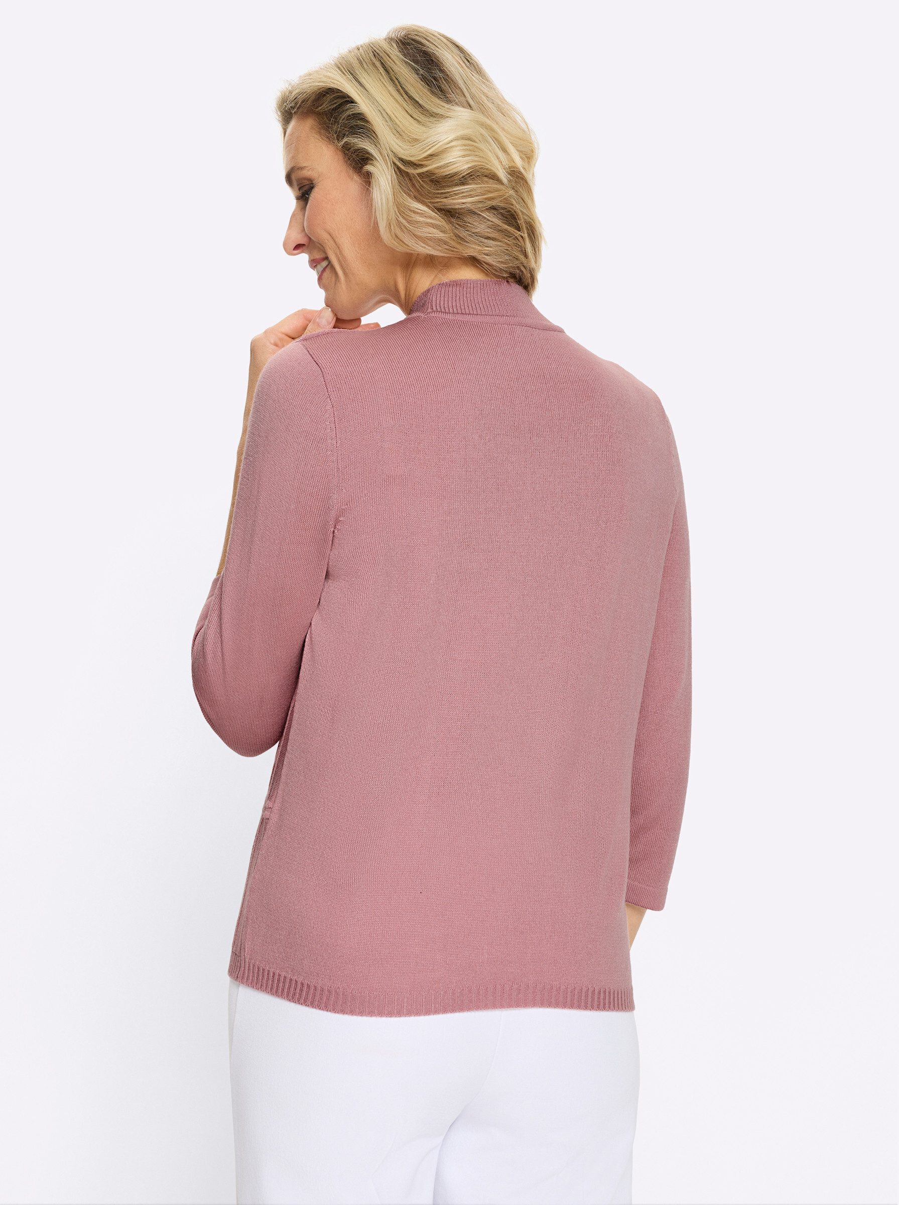 Sieh an! Strickpullover 3/4-Arm-Pullover 3/4-Arm günstig online kaufen