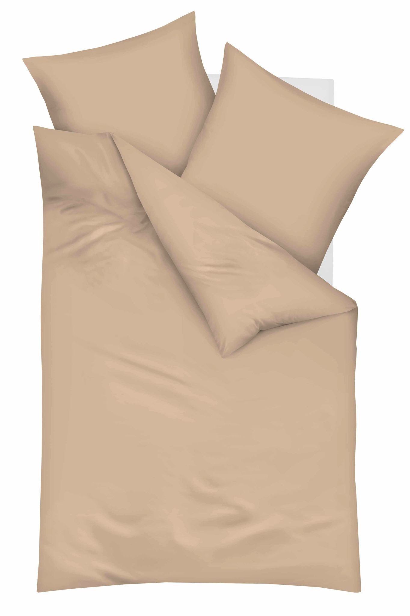 Kaeppel Bettwäsche Kaeppel Biber Bettwäsche Uni 135x200 / 155x220 cm verschiedene Farben, Biber, 2 teilig, Moderne, warme Biberbettwäsche für kalte Tage