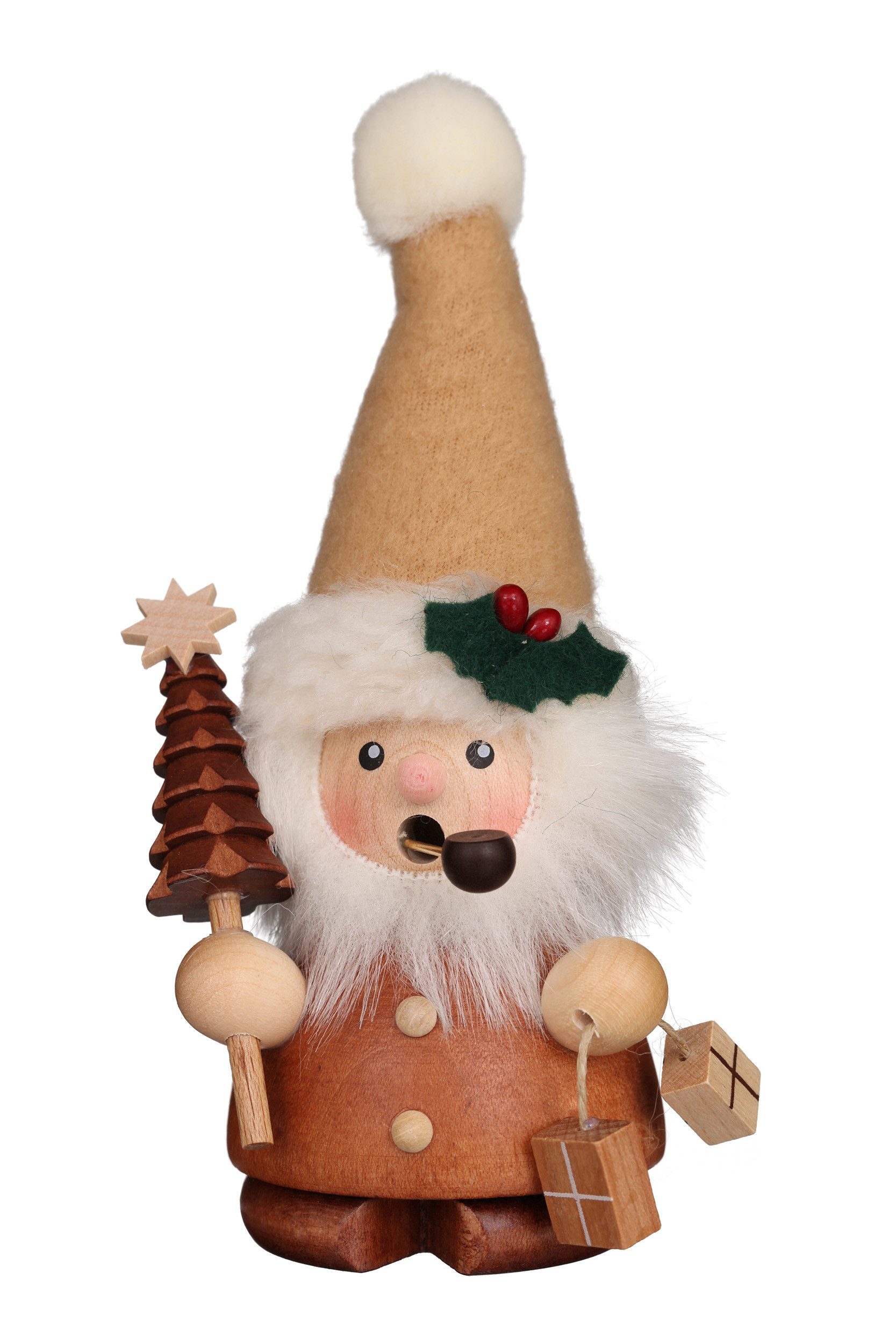Dekofigur Ulbricht Räuchermann 'Weihnachtsmann natur - 14cm' 2012