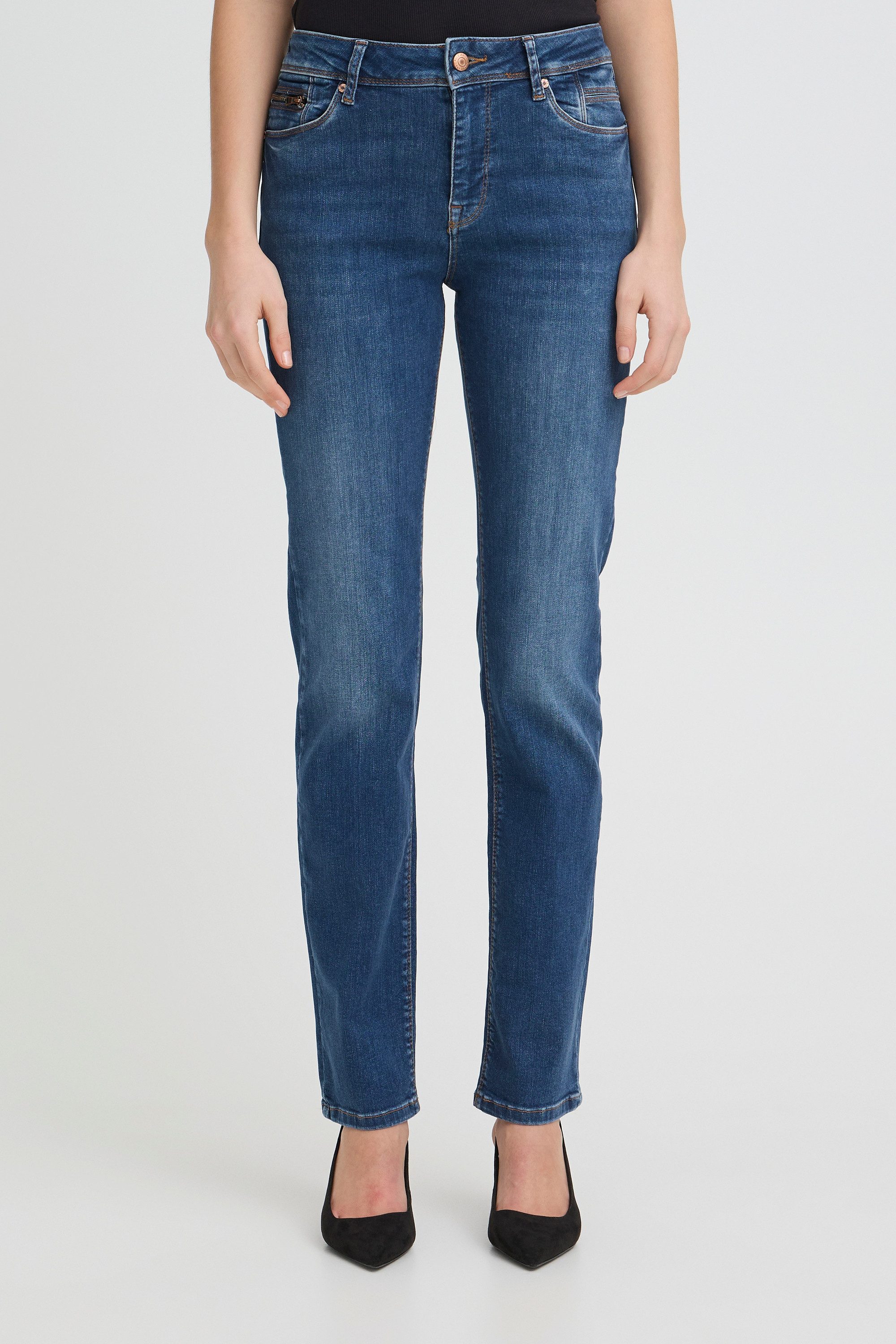 Pulz Jeans Regular-fit-Jeans Jeans PZSANDRA