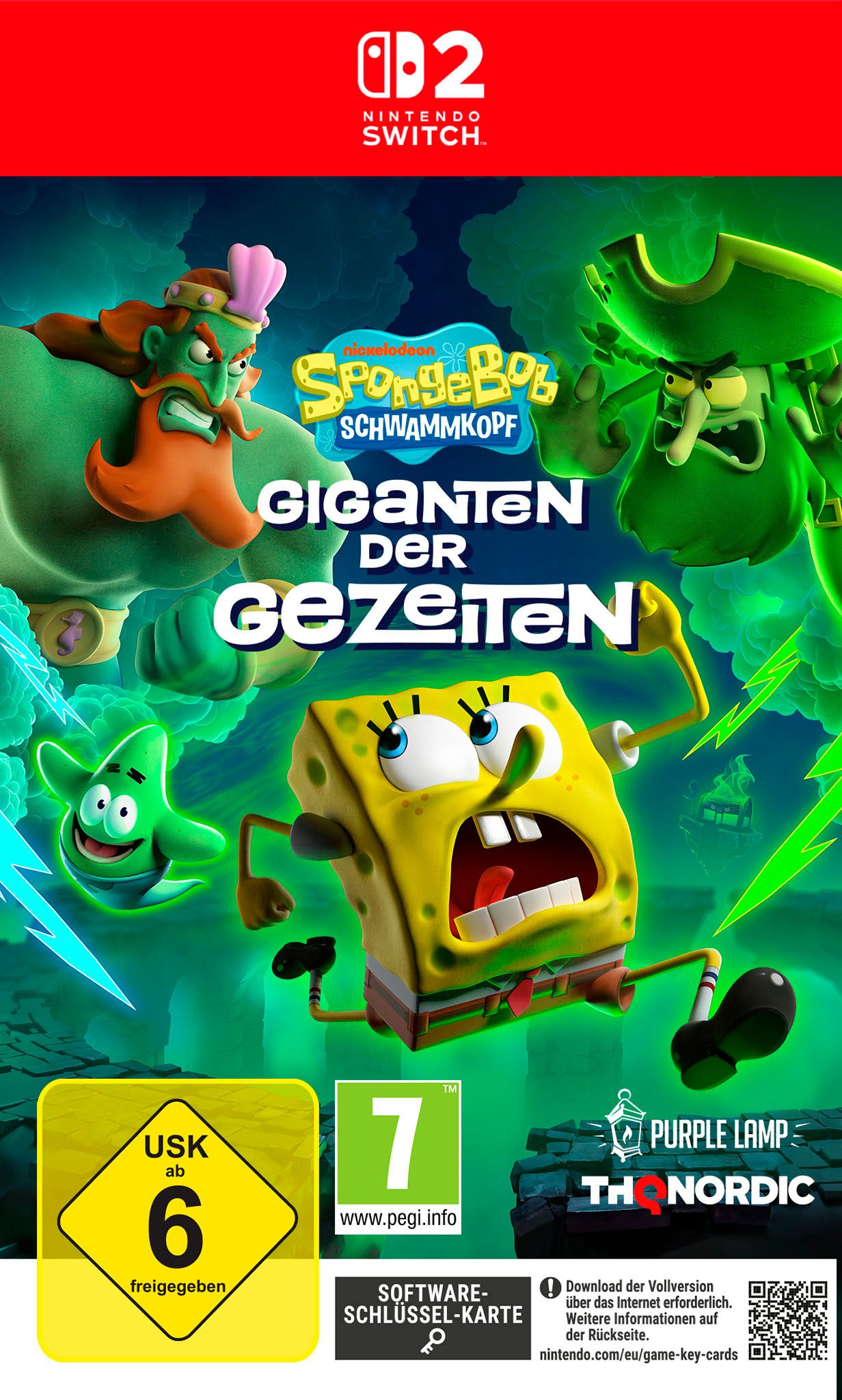 SpongeBob Schwammkopf: Giganten der Gezeiten Nintendo Switch 2