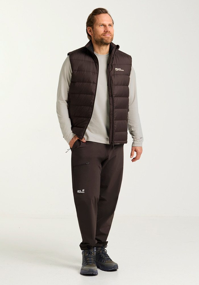 Jack Wolfskin Daunenweste ATHER DOWN VEST M RDS Daunenweste, winddicht, wasserabweisend – Bild 3 von 5