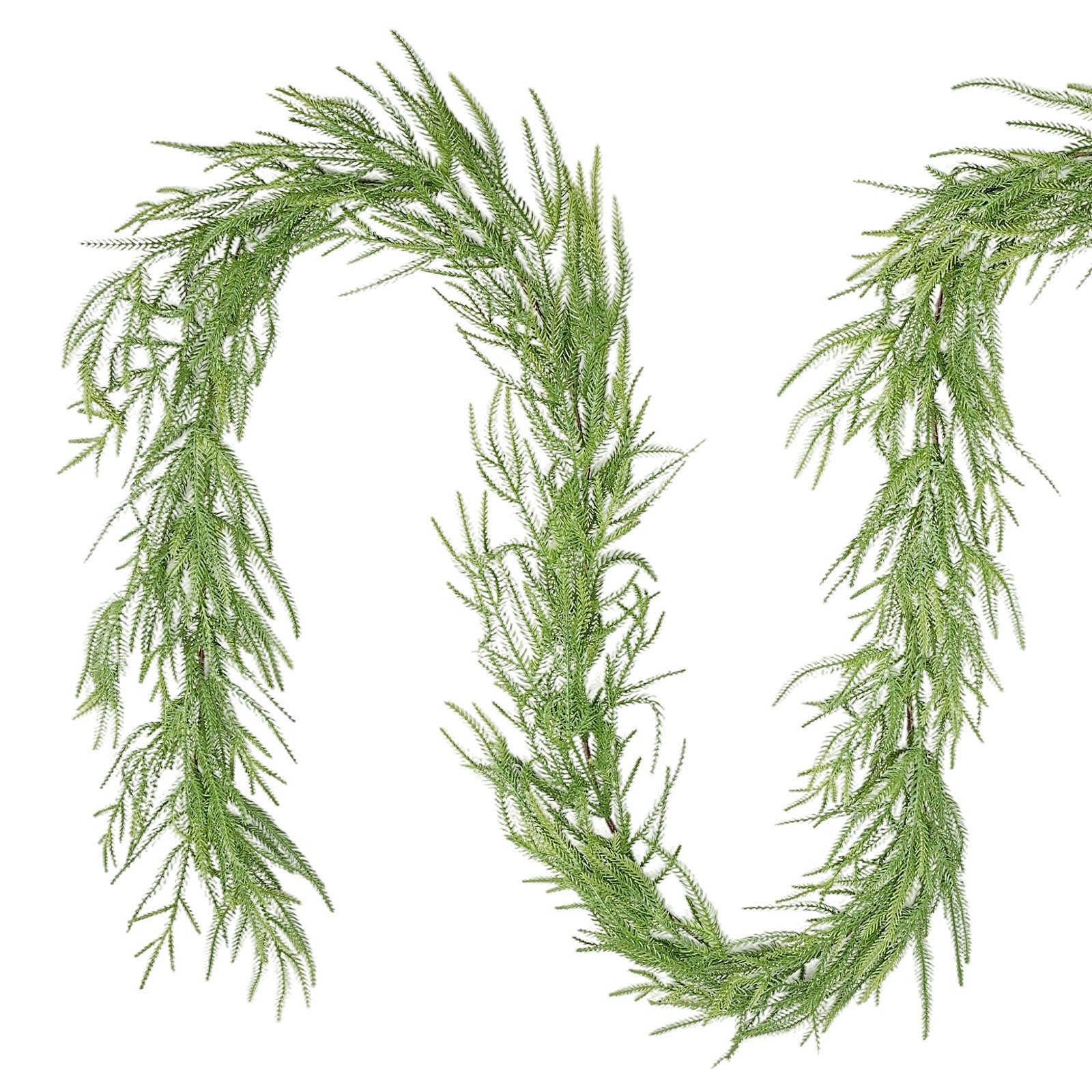 Kunstgirlande Weihnachtsgirlande Künstlich Tannengirlande für Weihnachtsdekoration, Salcar, Natürliche Deko für Weihnachten und das ganze Jahr
