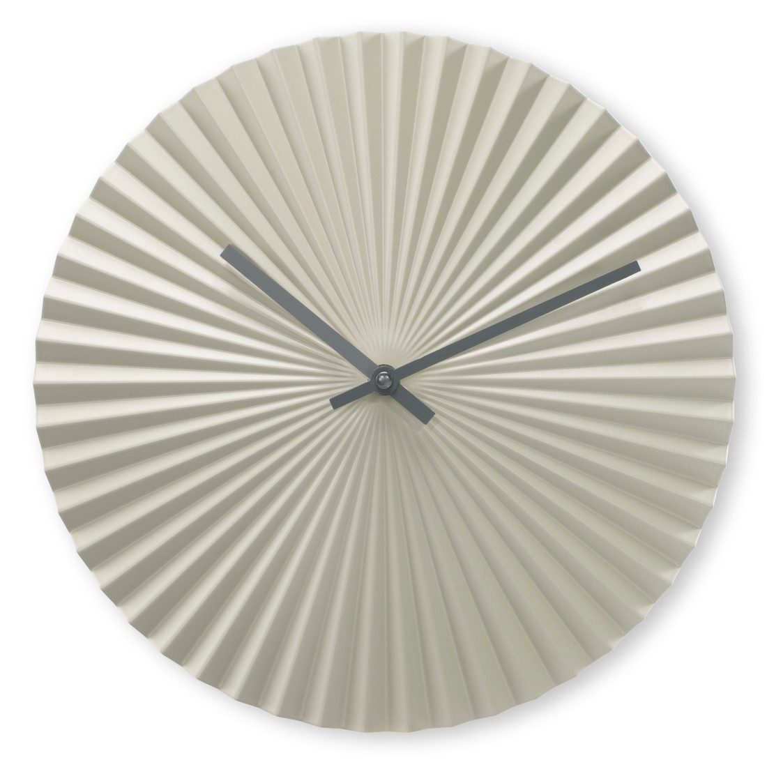 Hama Wanduhr Uhr "Barbados", ohne Ticken, Ø 30 cm, Graugrün (geräuscharm) günstig online kaufen