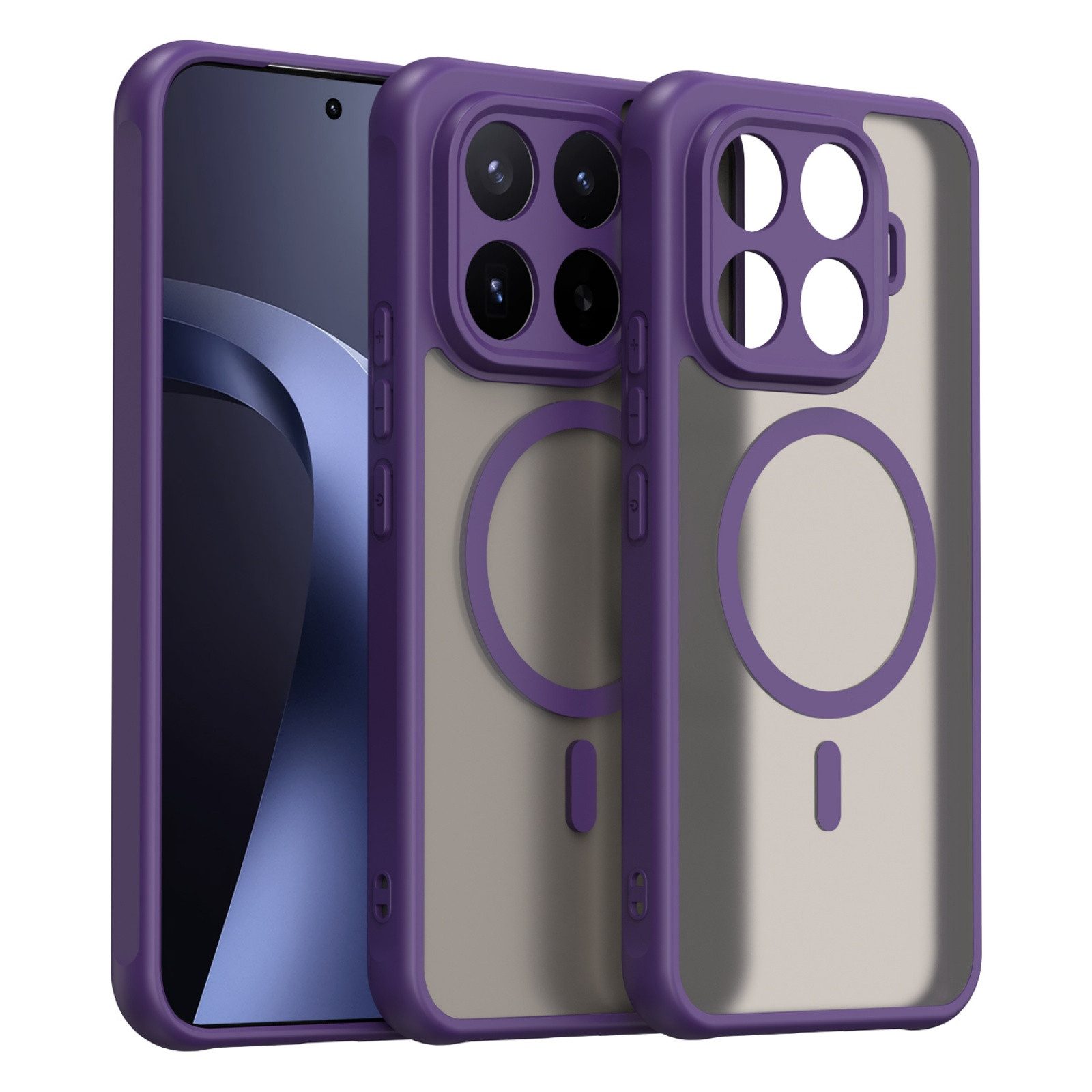 betterfon Handyhülle Magnetic Case für Xiaomi Hülle kabelloses Laden Magsafe, Magnetisches Laden, kompatibel mit kabellosem Ladezubehör