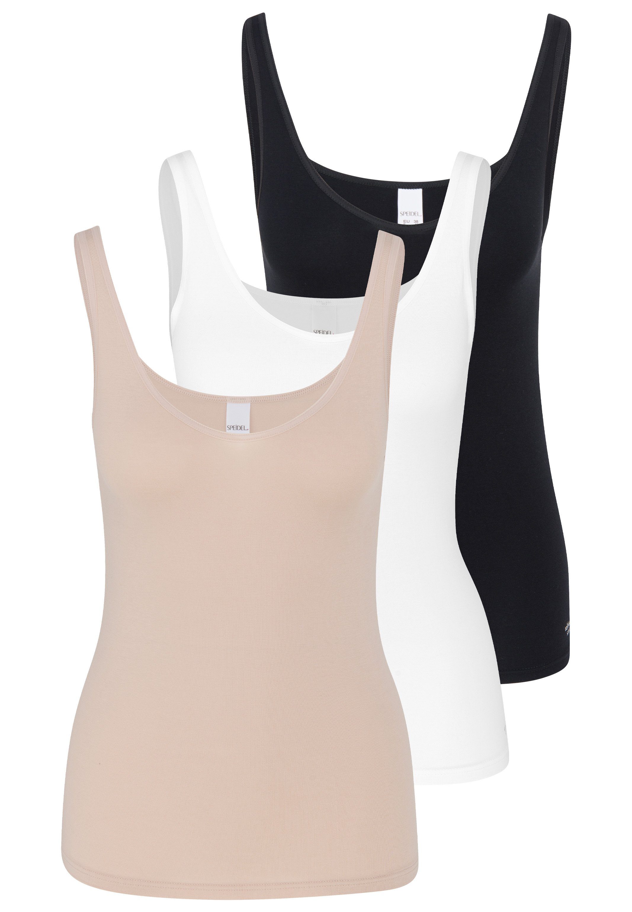 Speidel Unterhemd 3er Pack Softfeeling (Spar-Set, 3-St) Unterhemd / Top - B günstig online kaufen