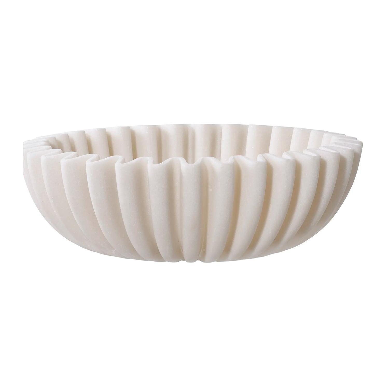 House Nordic Dekoschale BOWLA, Ø 20 x H 6,5 cm, Beige, (1 St)
