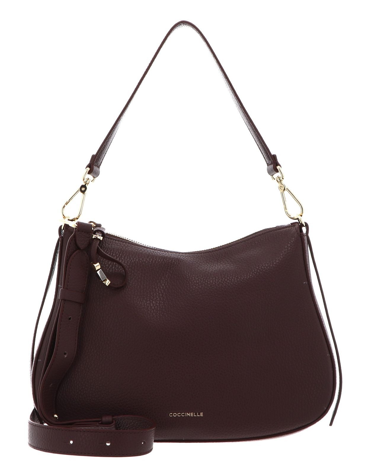 COCCINELLE Schultertasche Shoulderbag, aus echtem Rindsleder