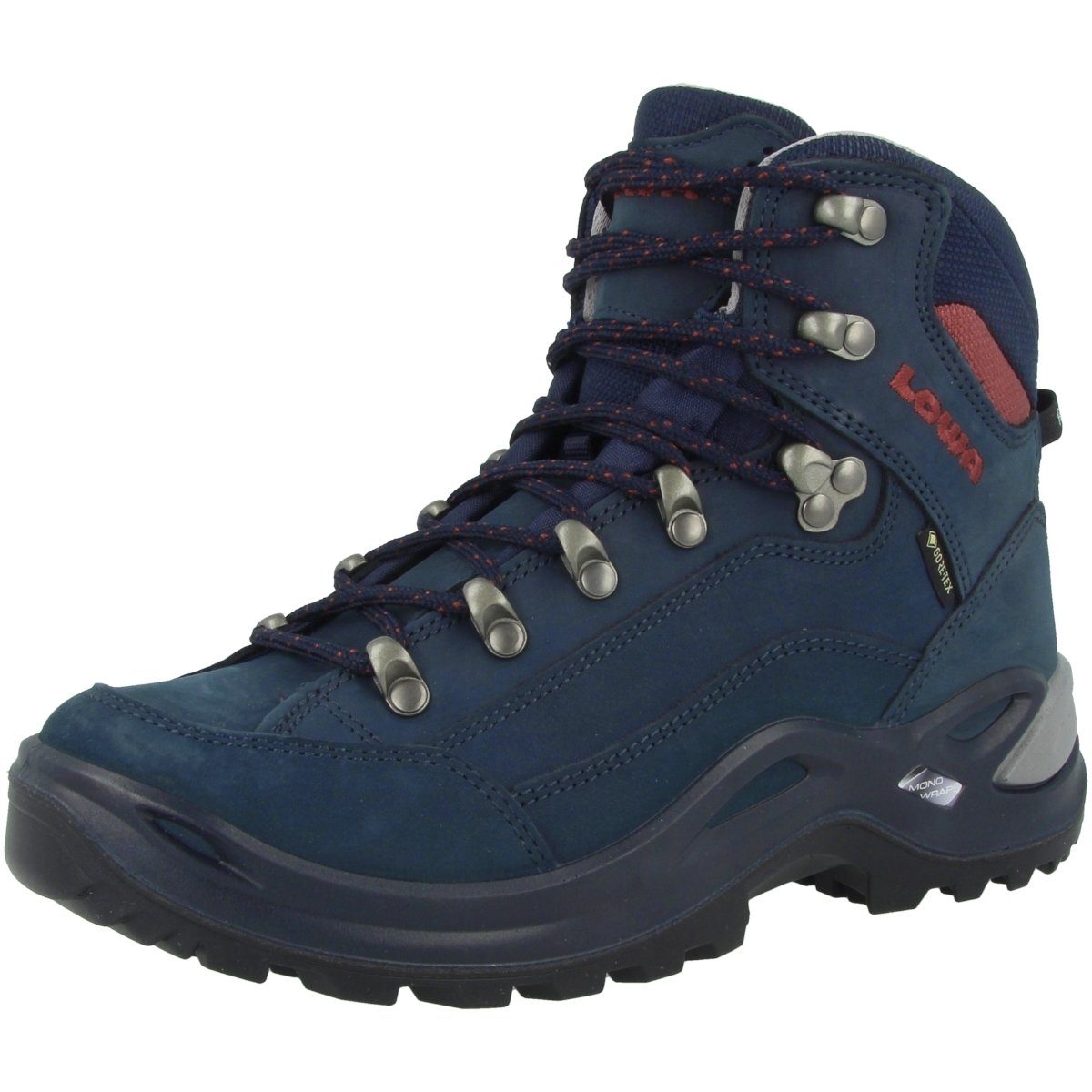 Damen Renegade Lowa GTX Outdoorschuh Ferse blau Mid Verstärkte