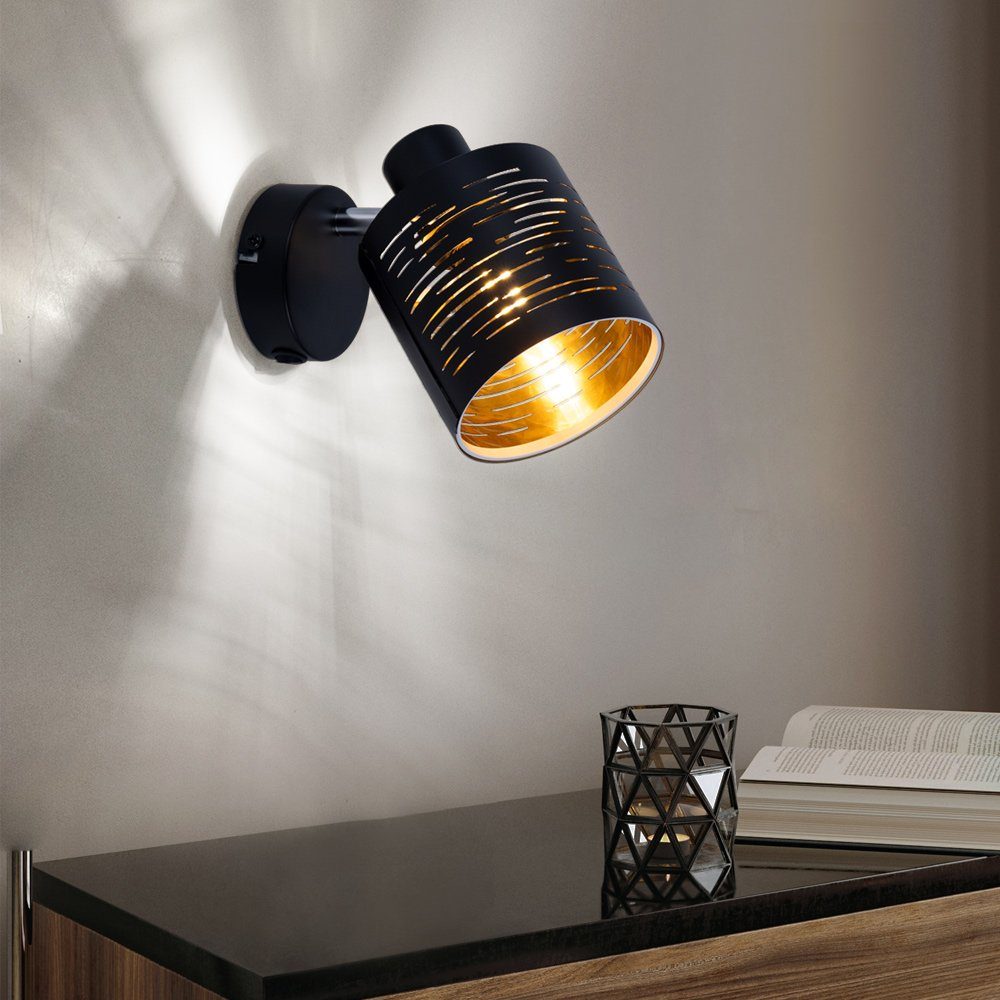 GLOBO LIGHTING Tischleuchte, Leuchtmittel nicht inklusive, Wandleuchte Schw günstig online kaufen