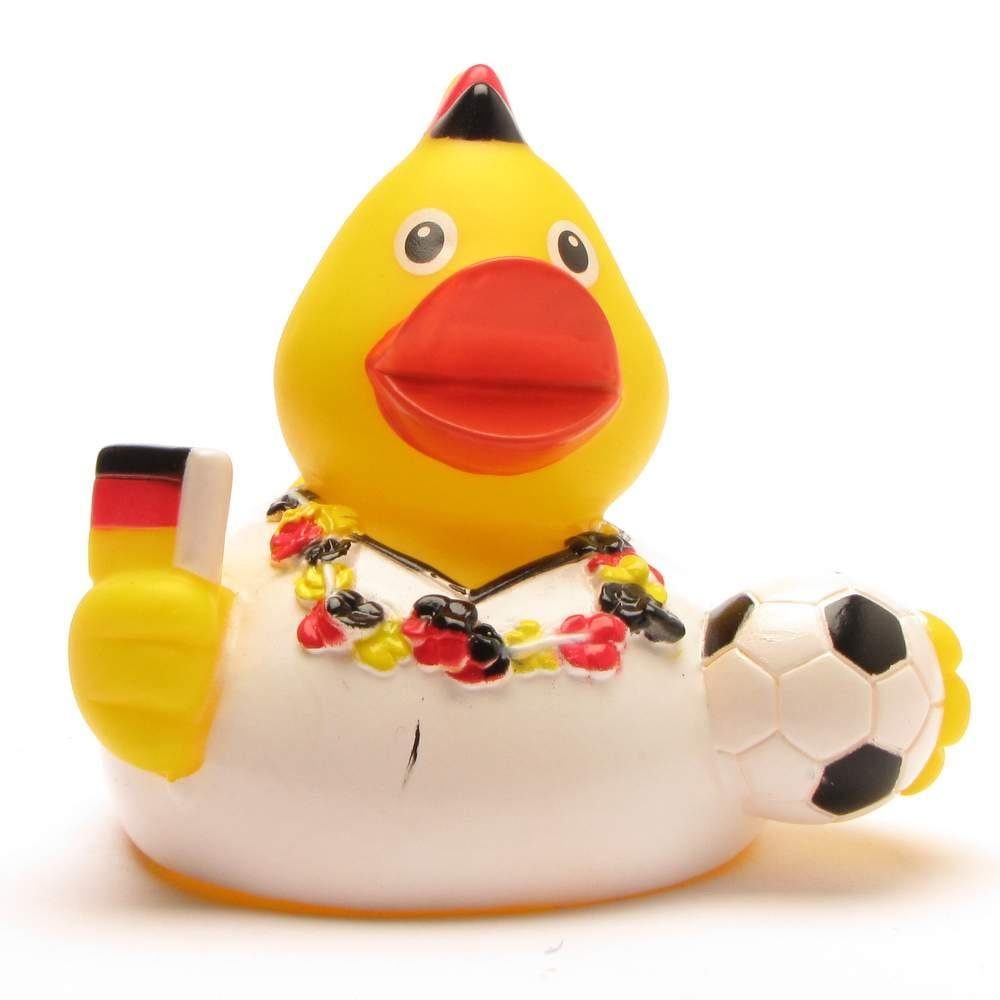 Badeente Fan Deutschland Schnabels - Quietscheente Badespielzeug