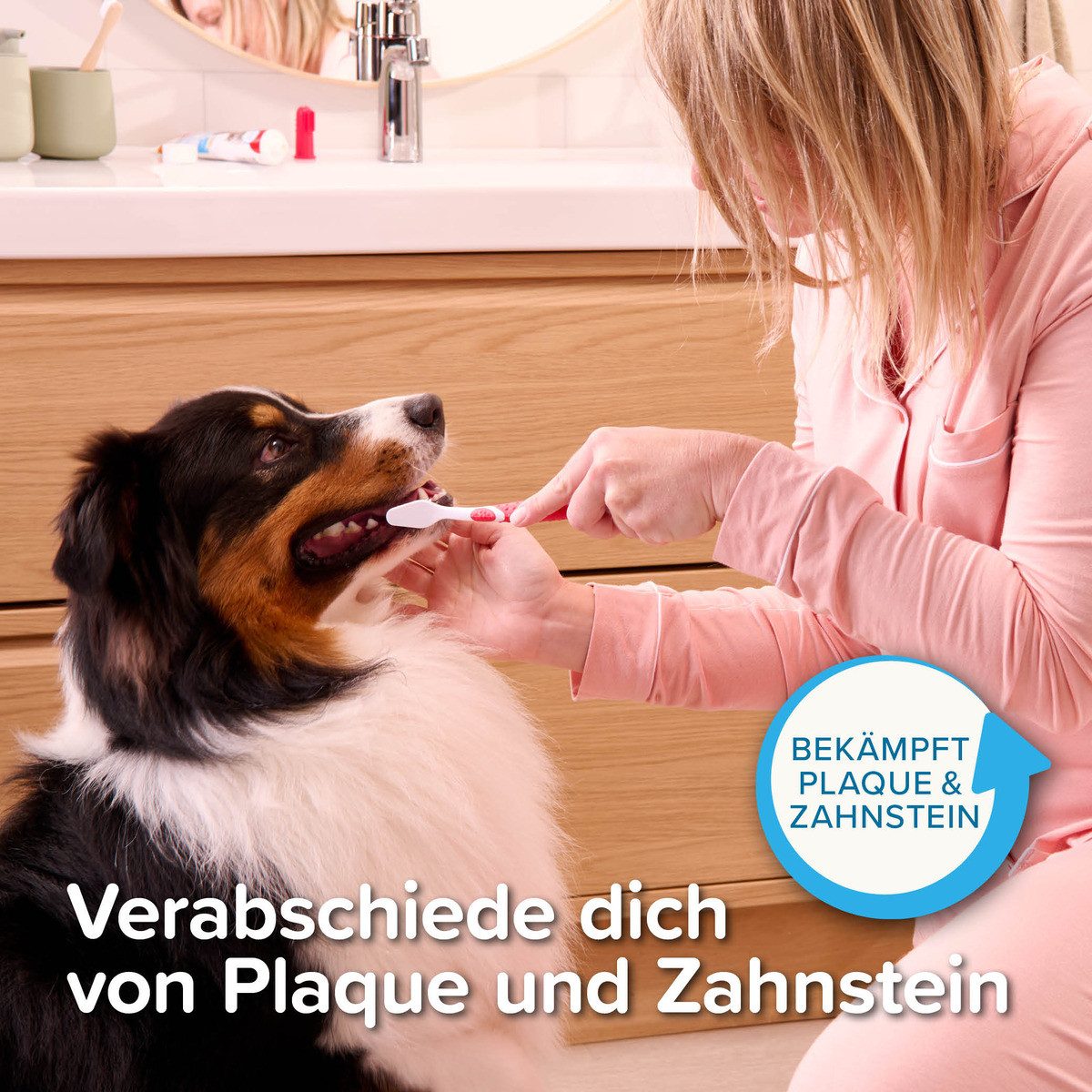 beaphar Tierzahnbürste Zahnpflege Set (Zahnpasta & Bürste)