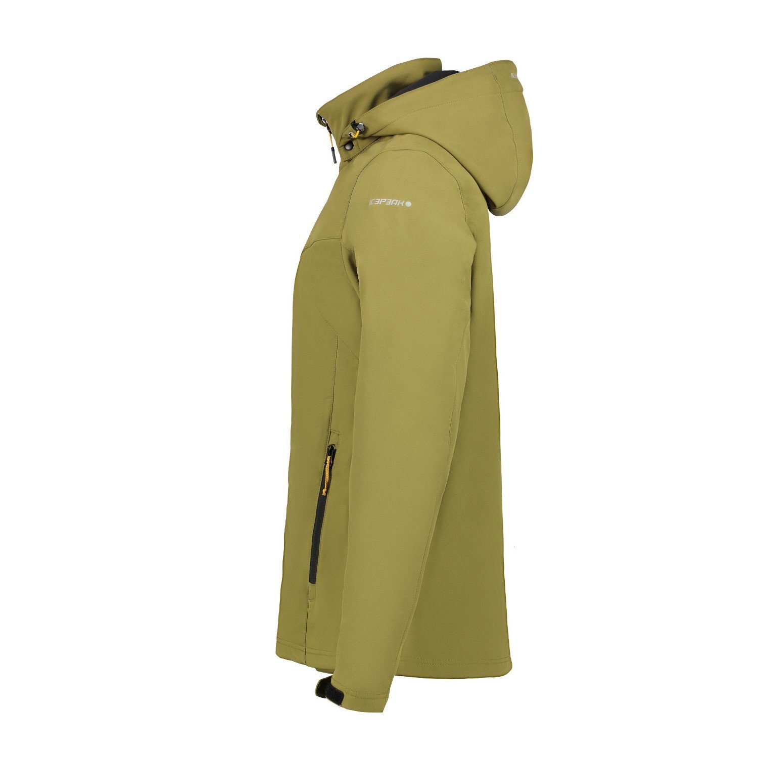 Kapuze für Orange Icepeak mit Herren Softshelljacke Brimfield