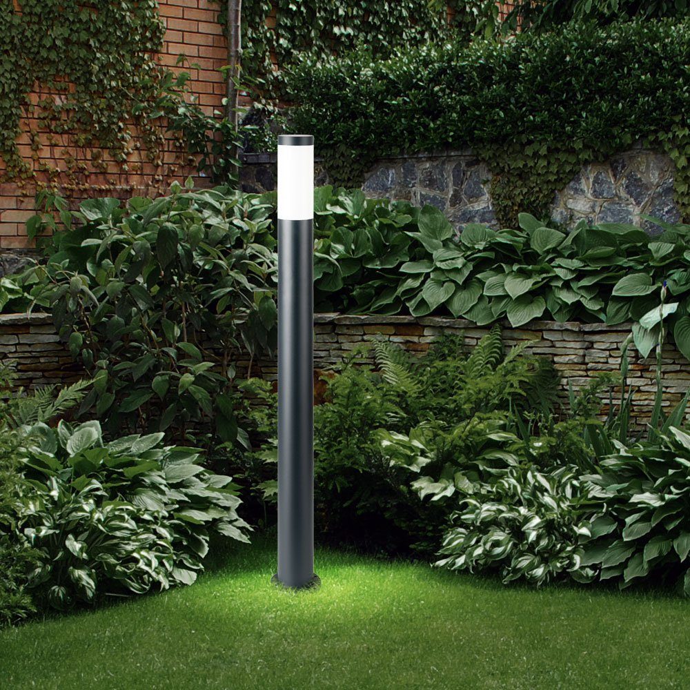 GLOBO LIGHTING Außen-Stehlampe, Leuchtmittel nicht inklusive, Stehleuchte Außenleuchte Gartenlampe Standleuchte Wegelampe