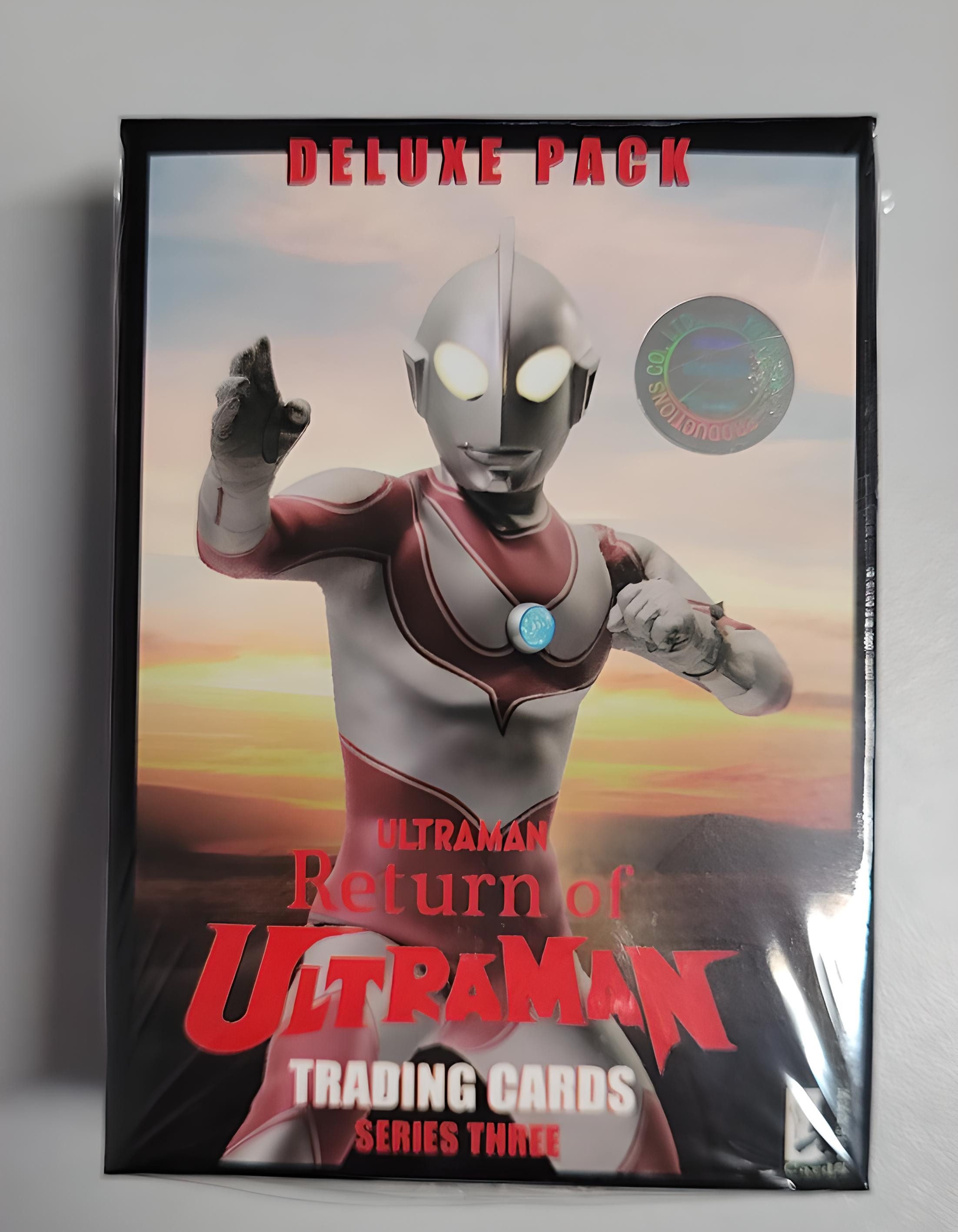 Sammelkarte Return of Ultraman Series 3 Trading C. Deluxe Pack