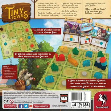 Pegasus Spiele Spiel, Tiny Towns (deutsche Ausgabe)