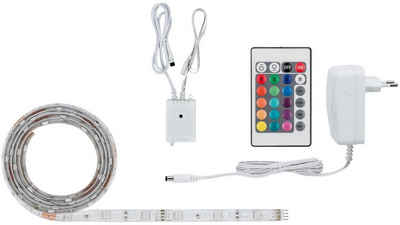 Paulmann LED-Streifen SimpLED 1,5m RGB 12W Weiß Metall Kst, 1-flammig