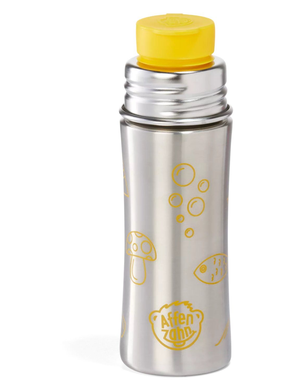 Affenzahn Trinkflasche Edelstahl Trinkflasche, 2-in-1 Trinkfunktion