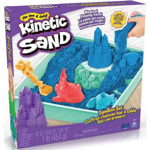 Spin Master Kreativset Kinetic Sand - Box 454 g - Blau