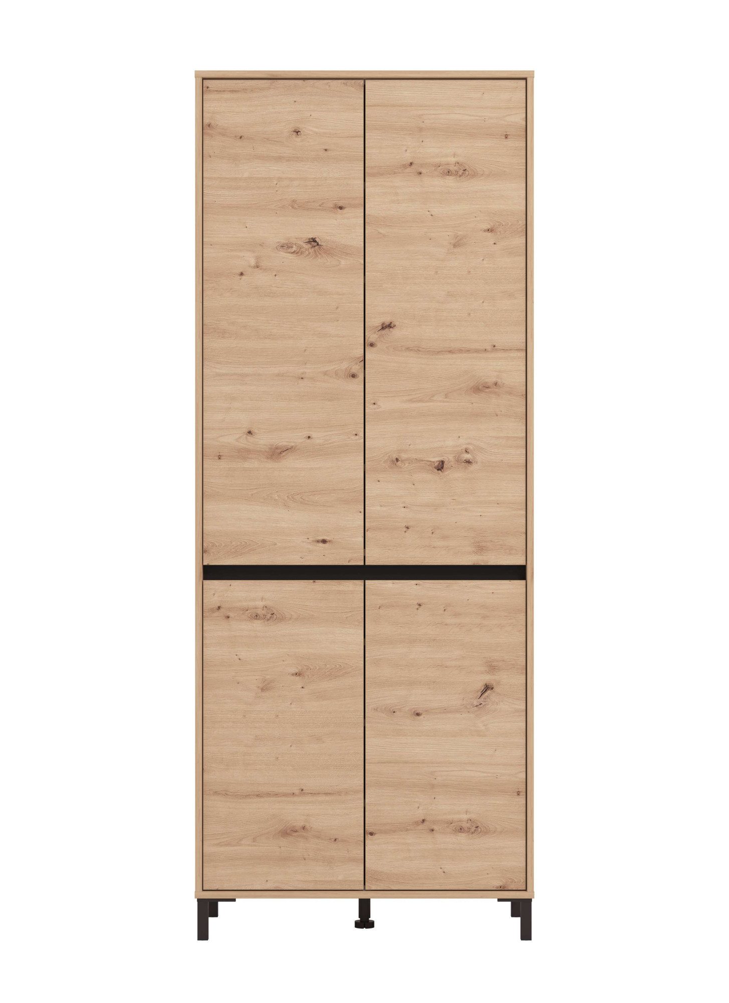 Home affaire Schuhschrank Flannan, Schuhregal, Schuhkommode, Gesamthöhe 205,5 cm acht Regale und eine Schublade, Gesamtbreite 80 cm – Bild 3 von 5