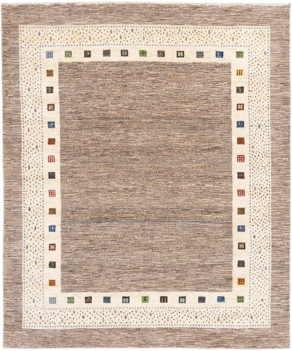 Orientteppich Perser Gabbeh Loribaft Nature Handgeknüpfter rechteckig, Trading, 215x256 Moderner, Höhe: 12 Nain mm