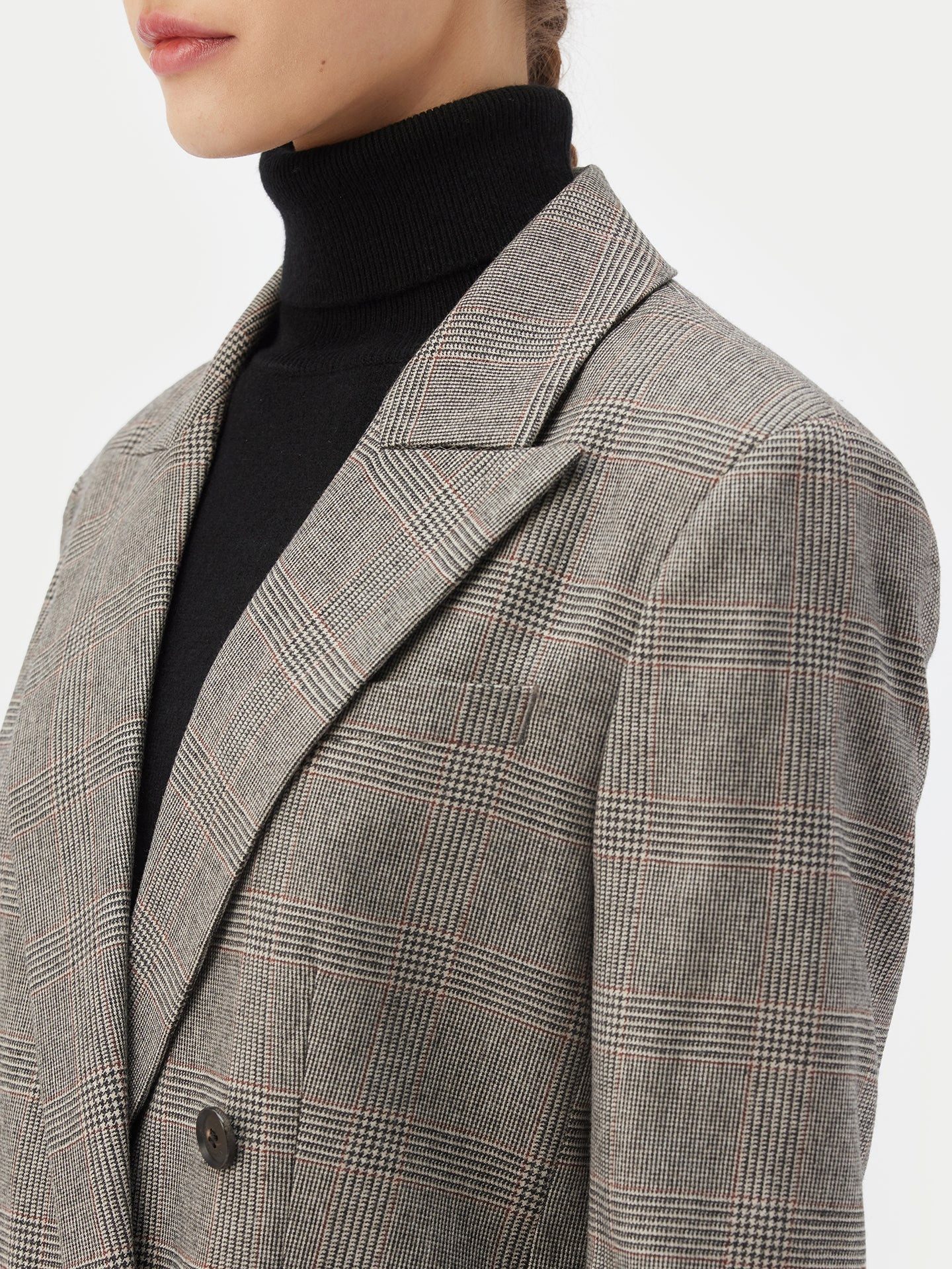 GOBI Cashmere Blusenblazer Zweireihiger Kaschmirblazer