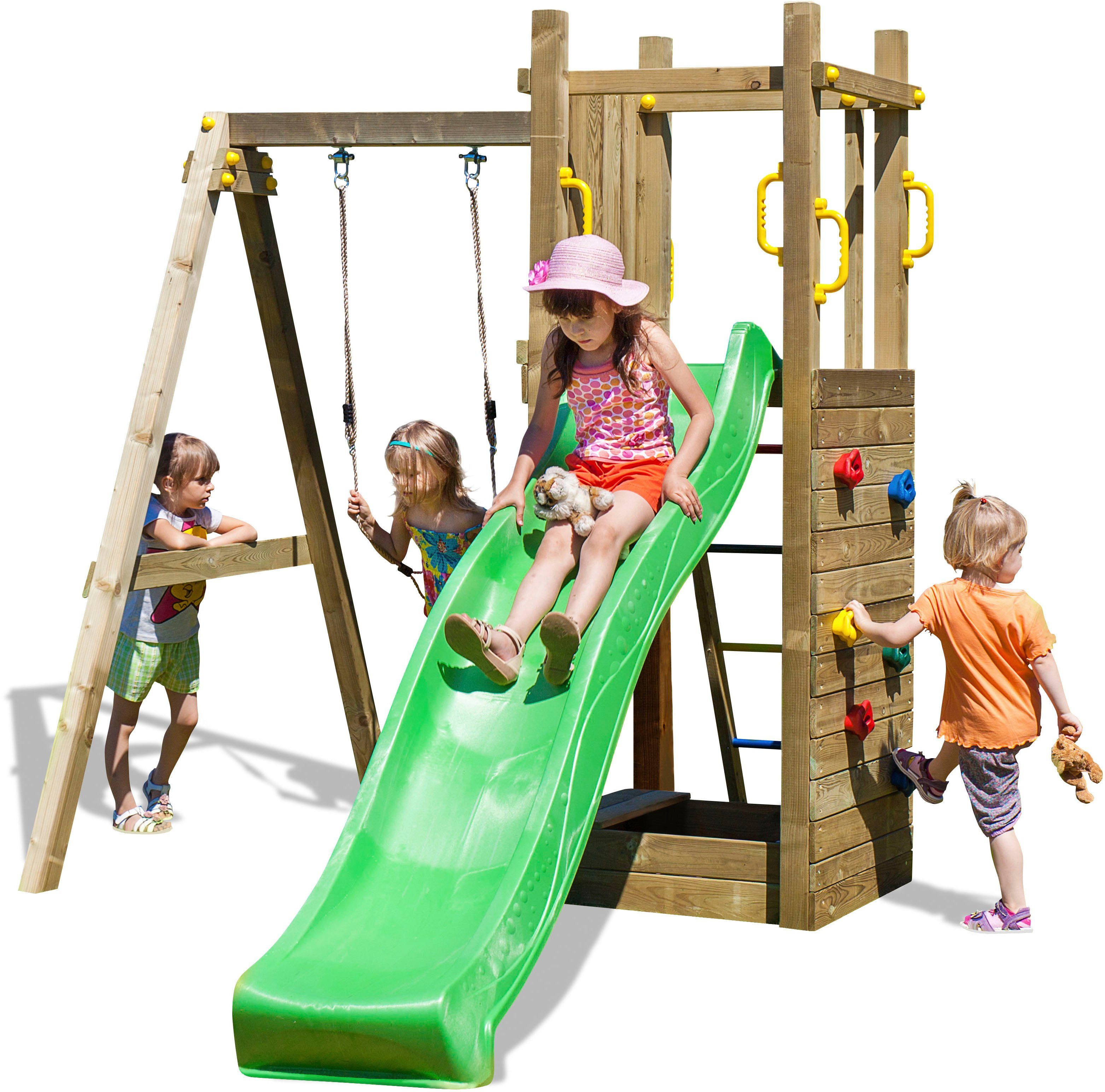 FUNGOO Spielturm FUNNY3 mit schaukel, mit günstig online kaufen