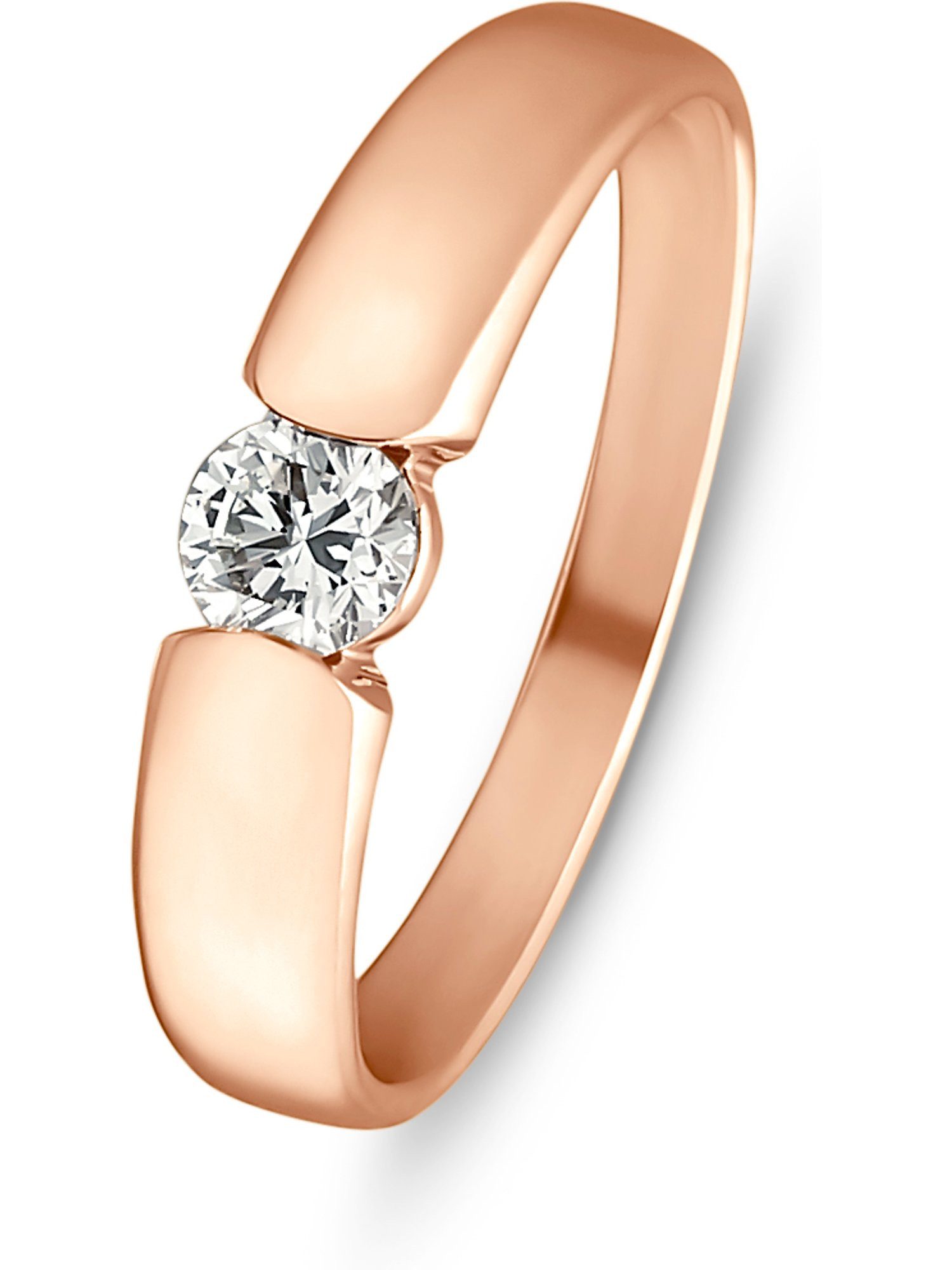 CHRIST Diamantring CHRIST Damen-Damenring 585er Rotgold günstig online kaufen