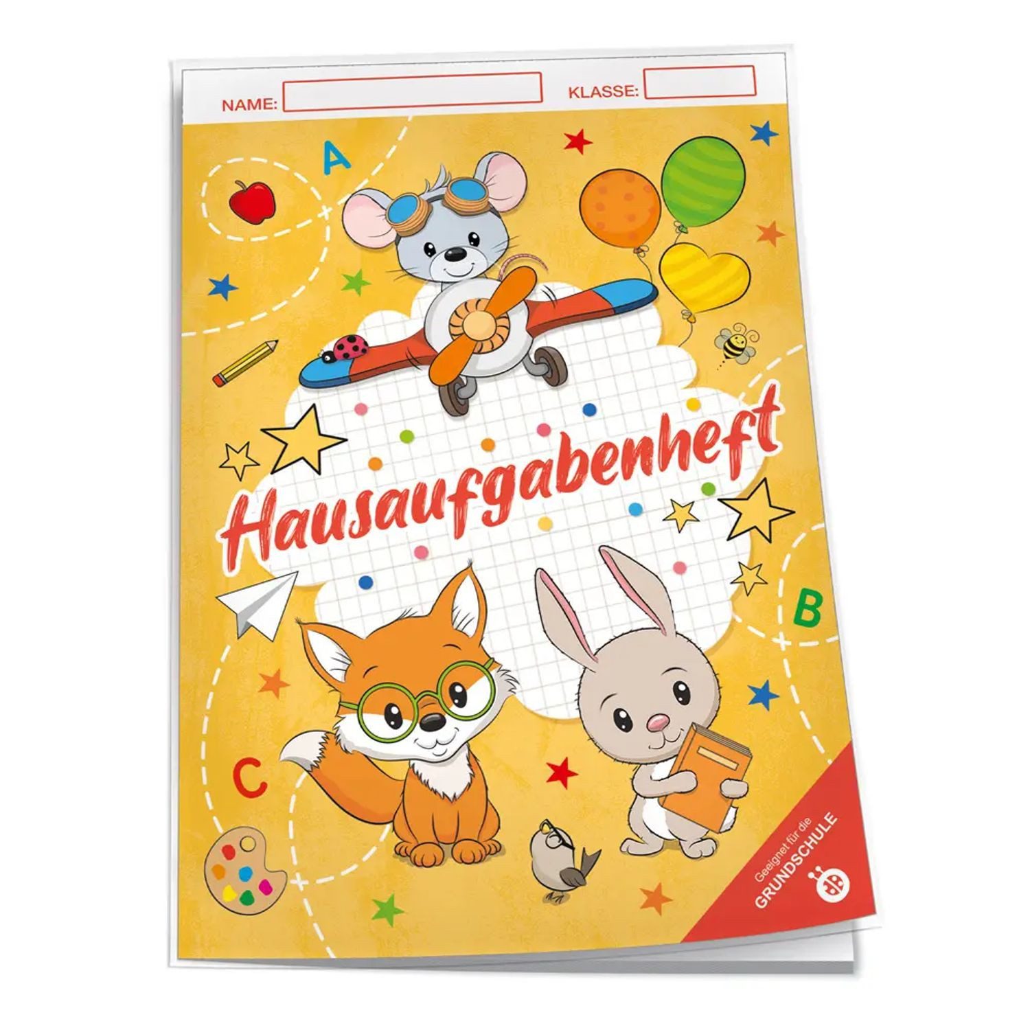 Trötsch Verlag Schülerkalender TRÖTSCH - Hausaufgabenheft Grundschule Zum Schulstart Tierfreunde